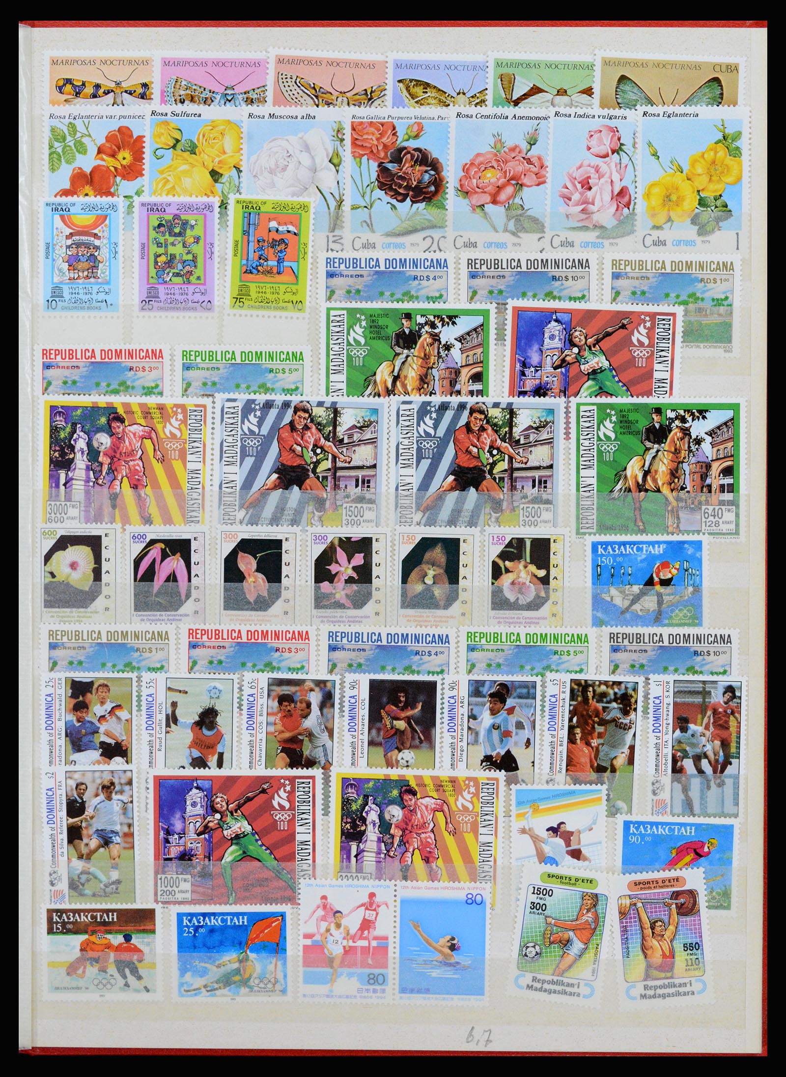 37176 039 - Postzegelverzameling 37176 Wereld 1855-1960.