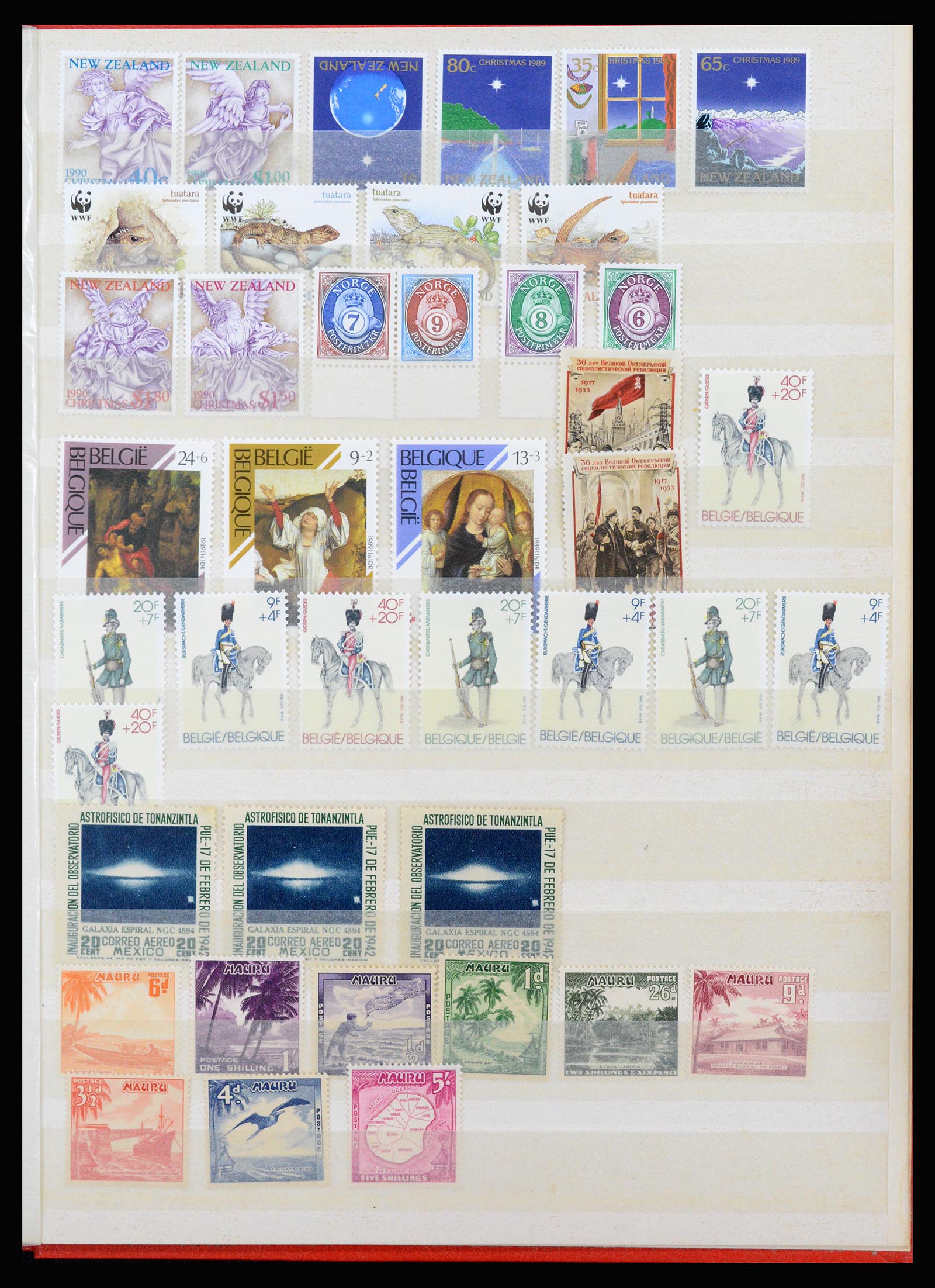 37176 047 - Postzegelverzameling 37176 Wereld 1855-1960.