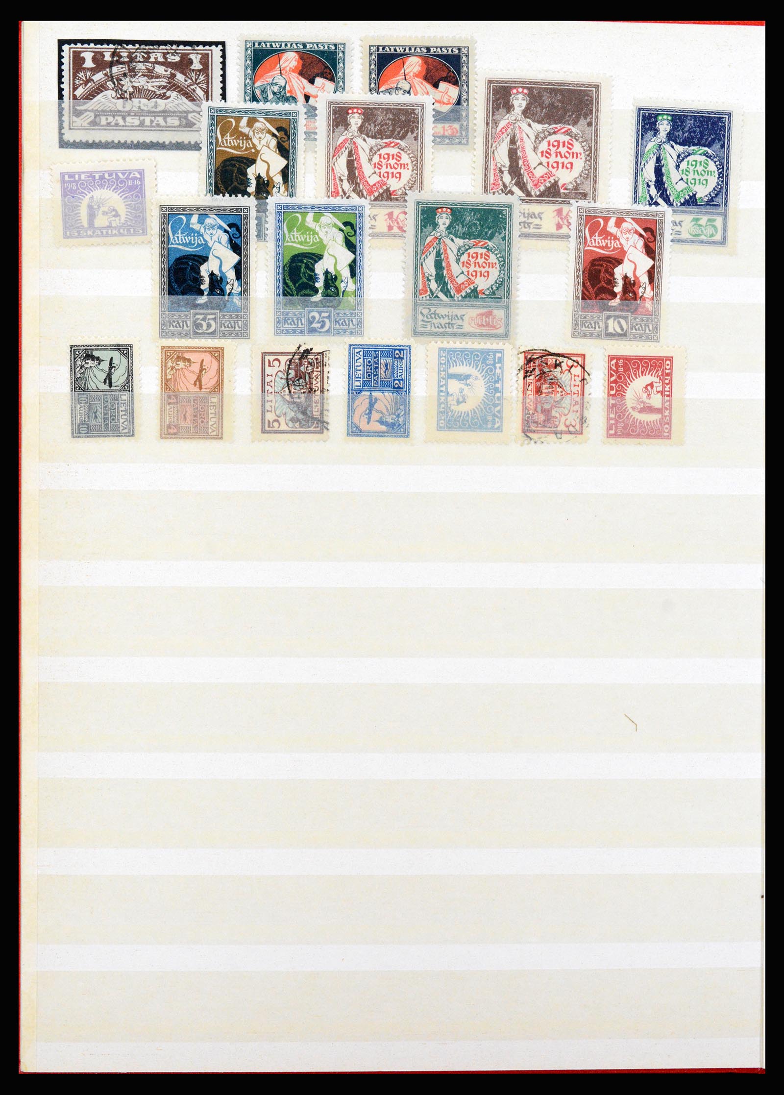 37176 048 - Postzegelverzameling 37176 Wereld 1855-1960.