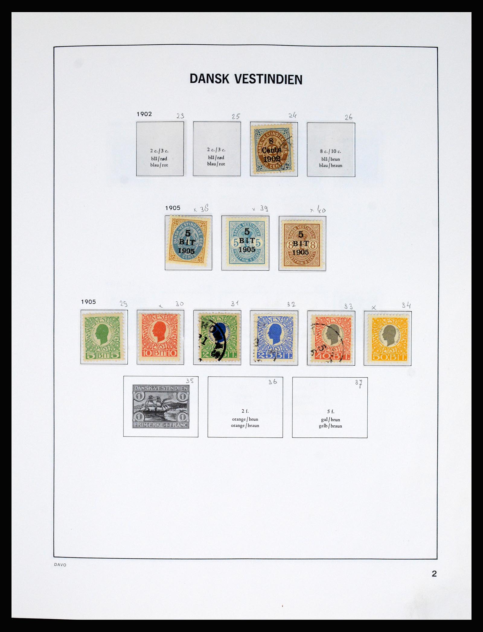 37178 003 - Postzegelverzameling 37178 Denemarken 1854-2011.