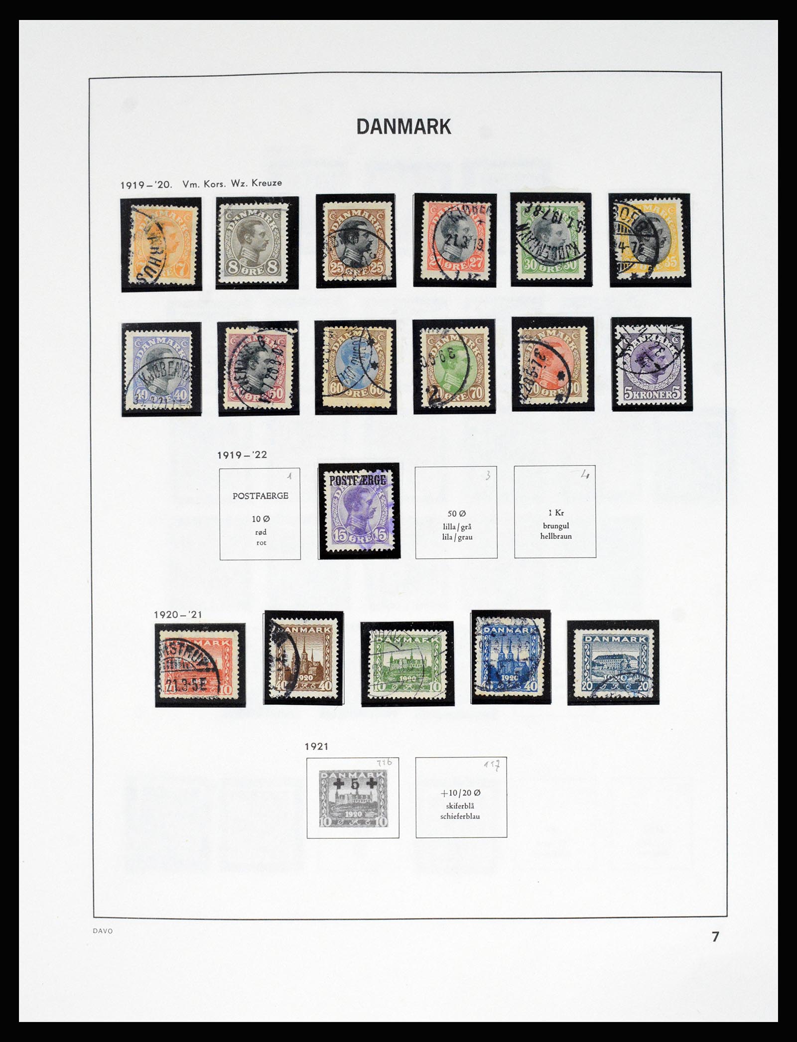 37178 012 - Postzegelverzameling 37178 Denemarken 1854-2011.