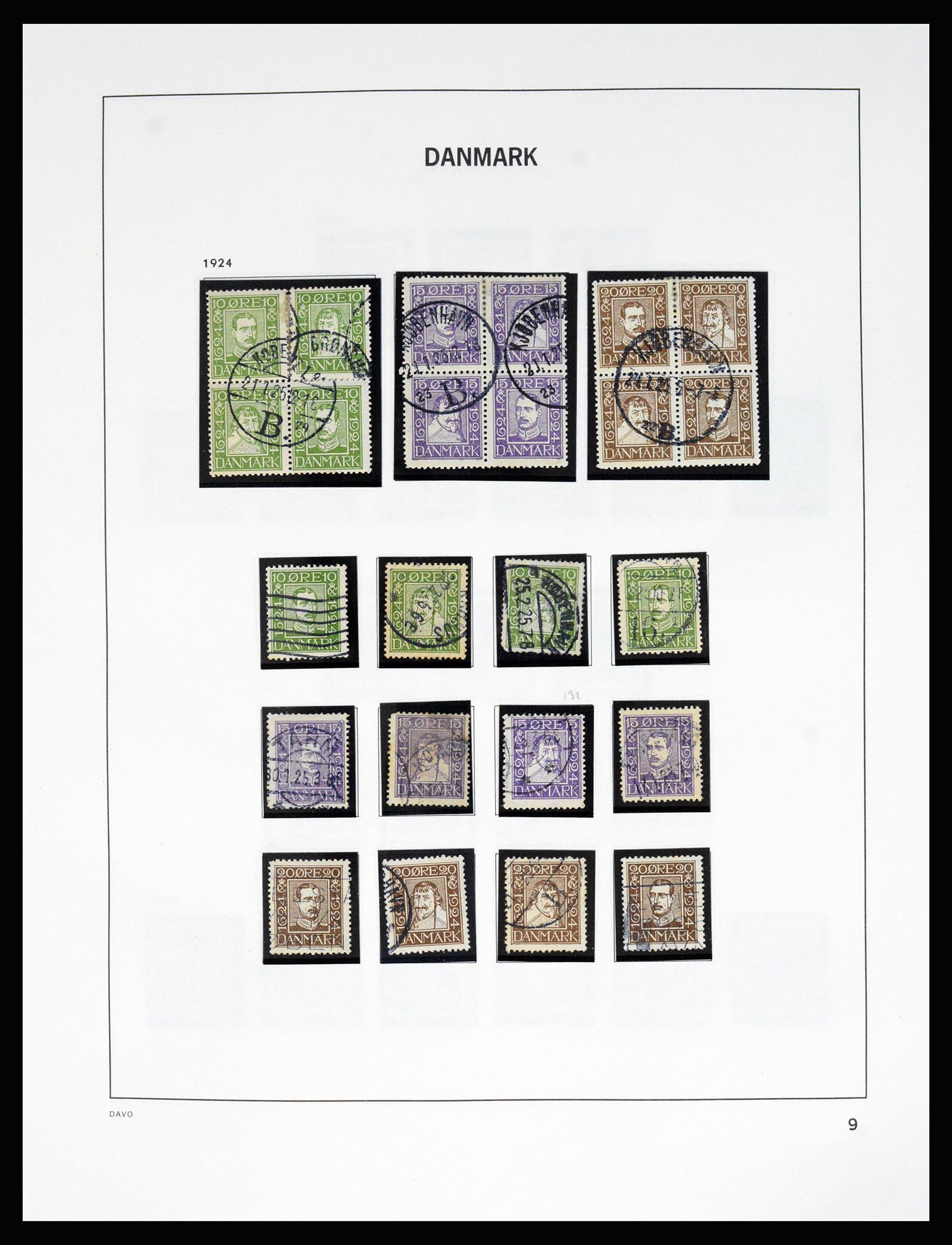 37178 014 - Postzegelverzameling 37178 Denemarken 1854-2011.