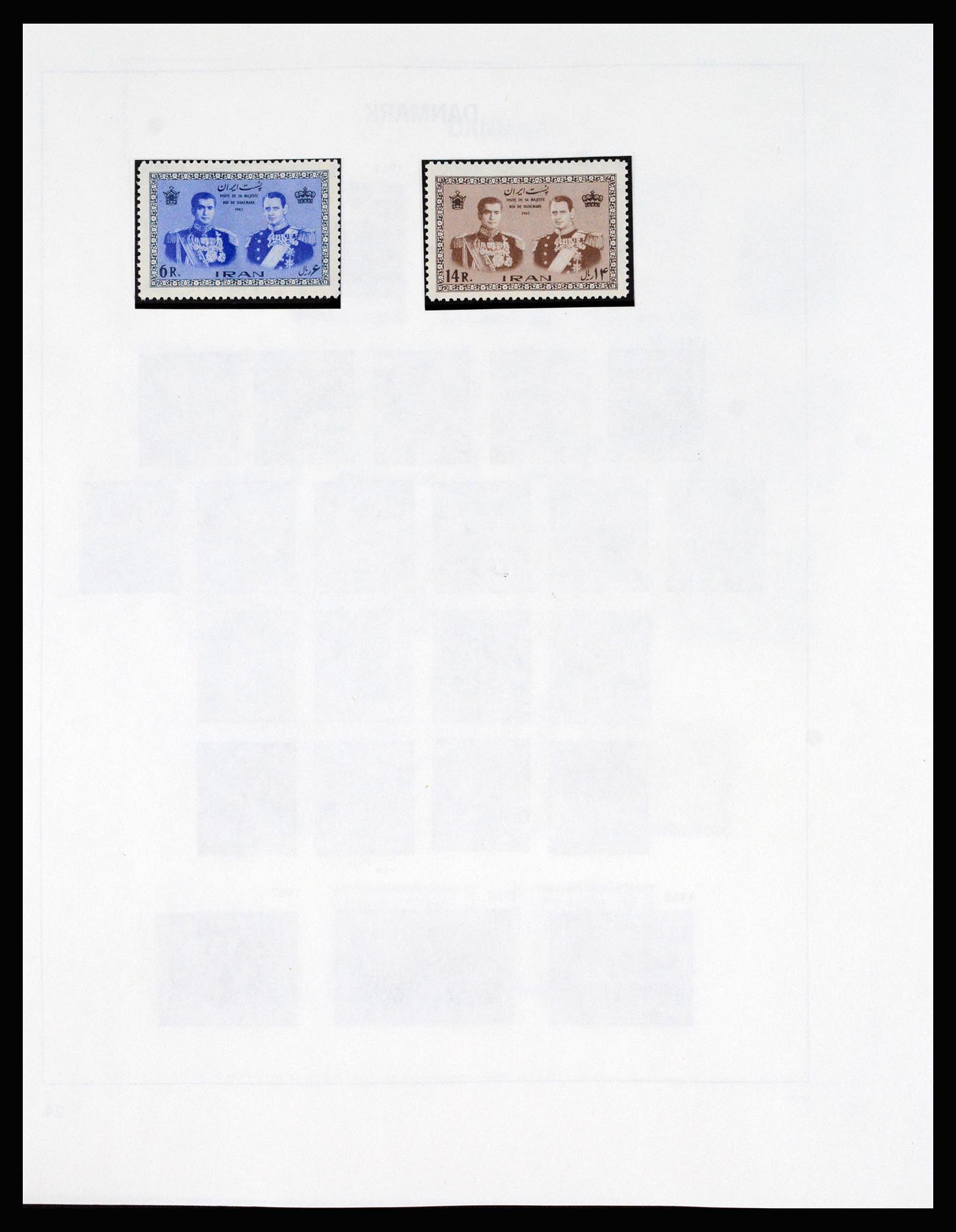 37178 030 - Postzegelverzameling 37178 Denemarken 1854-2011.