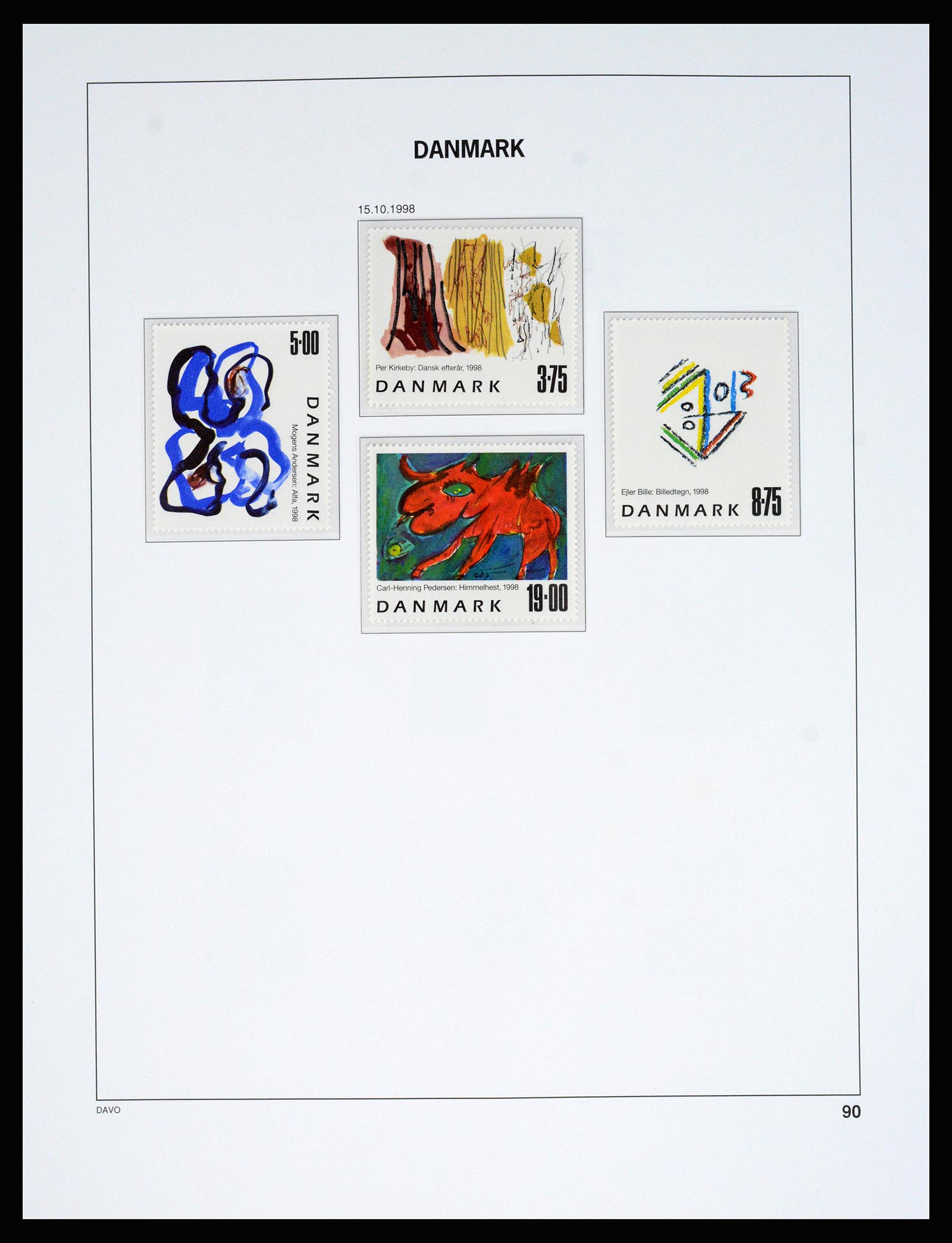 37178 096 - Postzegelverzameling 37178 Denemarken 1854-2011.