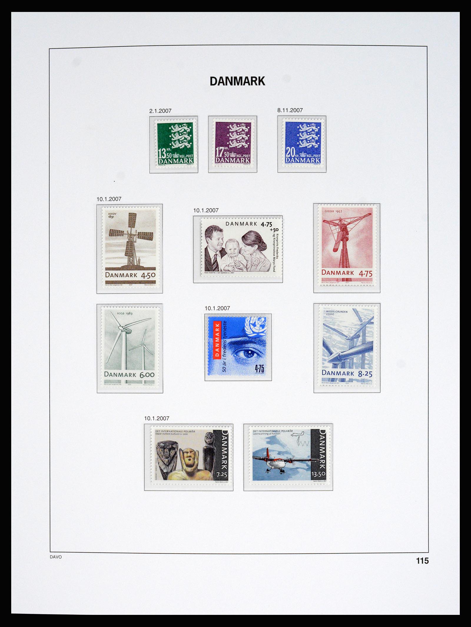 37178 121 - Postzegelverzameling 37178 Denemarken 1854-2011.