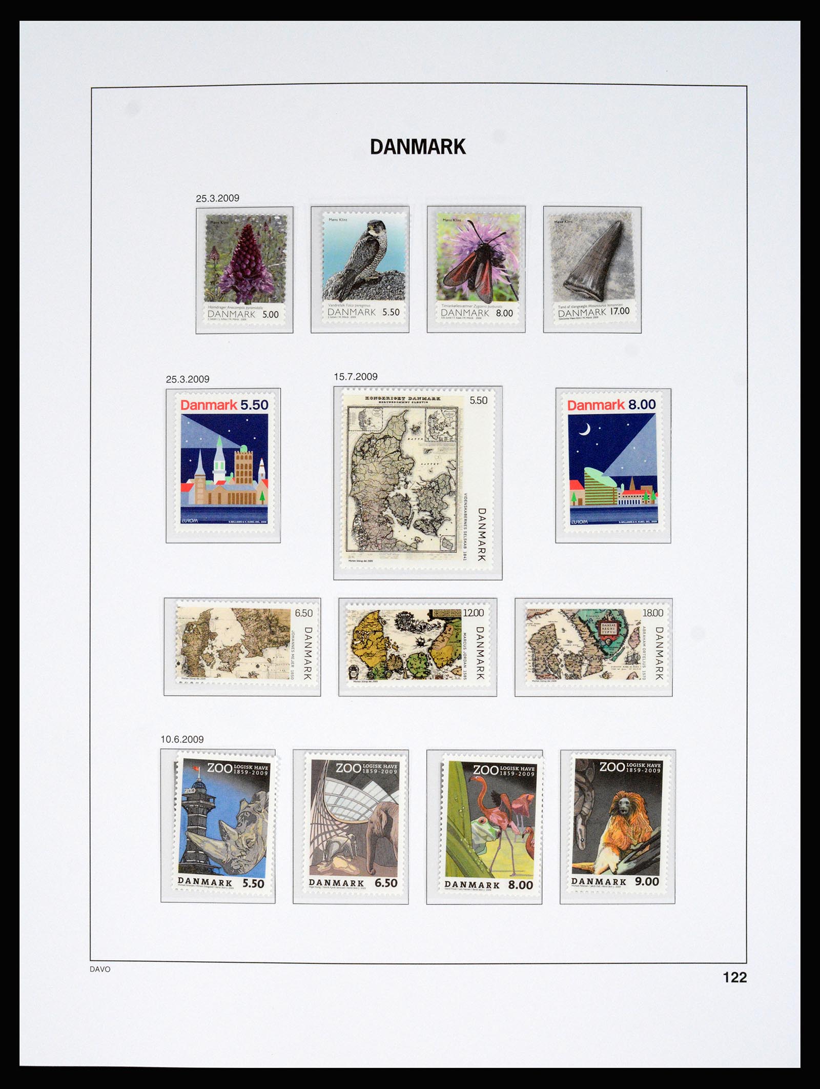 37178 128 - Postzegelverzameling 37178 Denemarken 1854-2011.