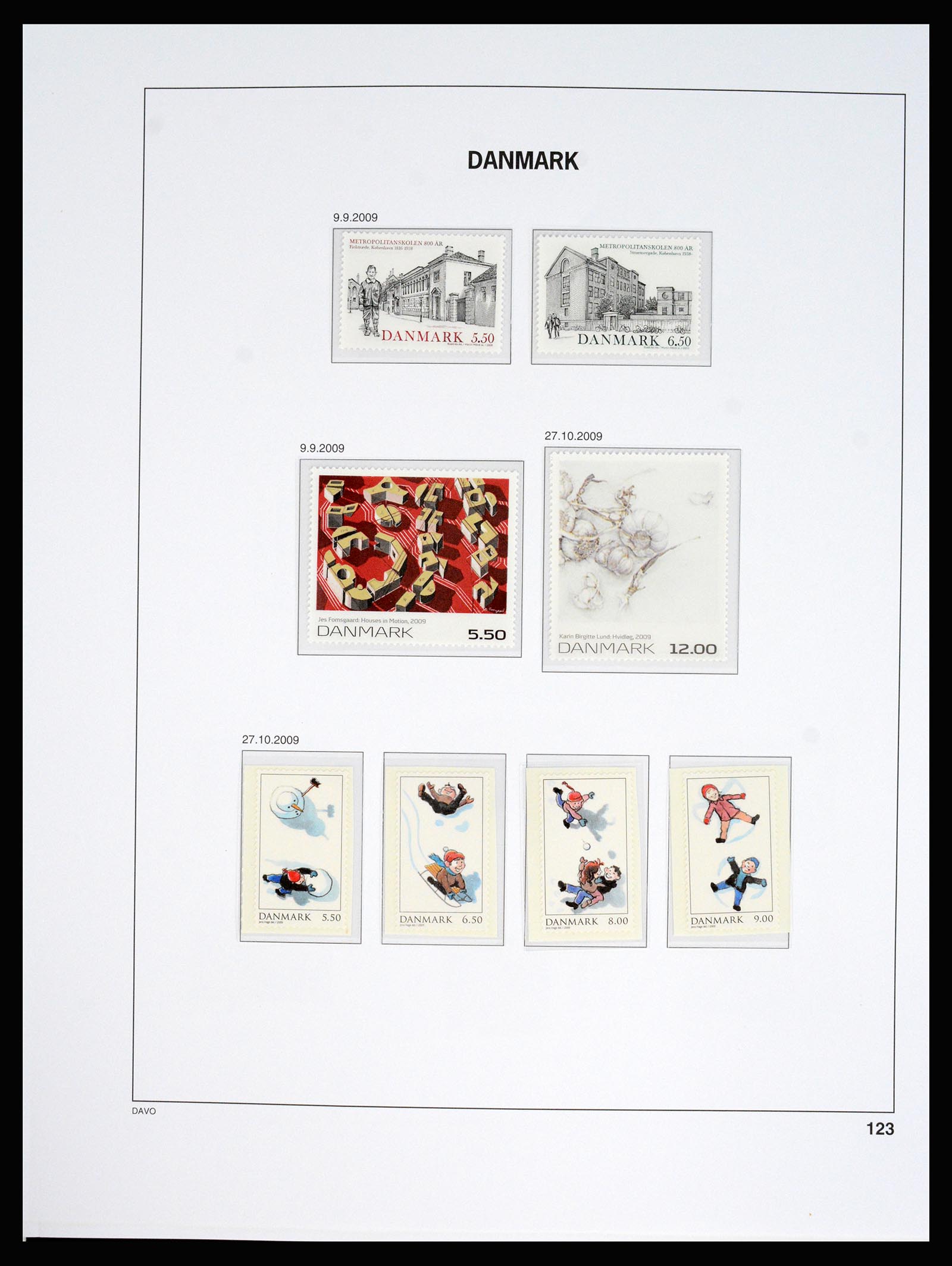 37178 129 - Postzegelverzameling 37178 Denemarken 1854-2011.