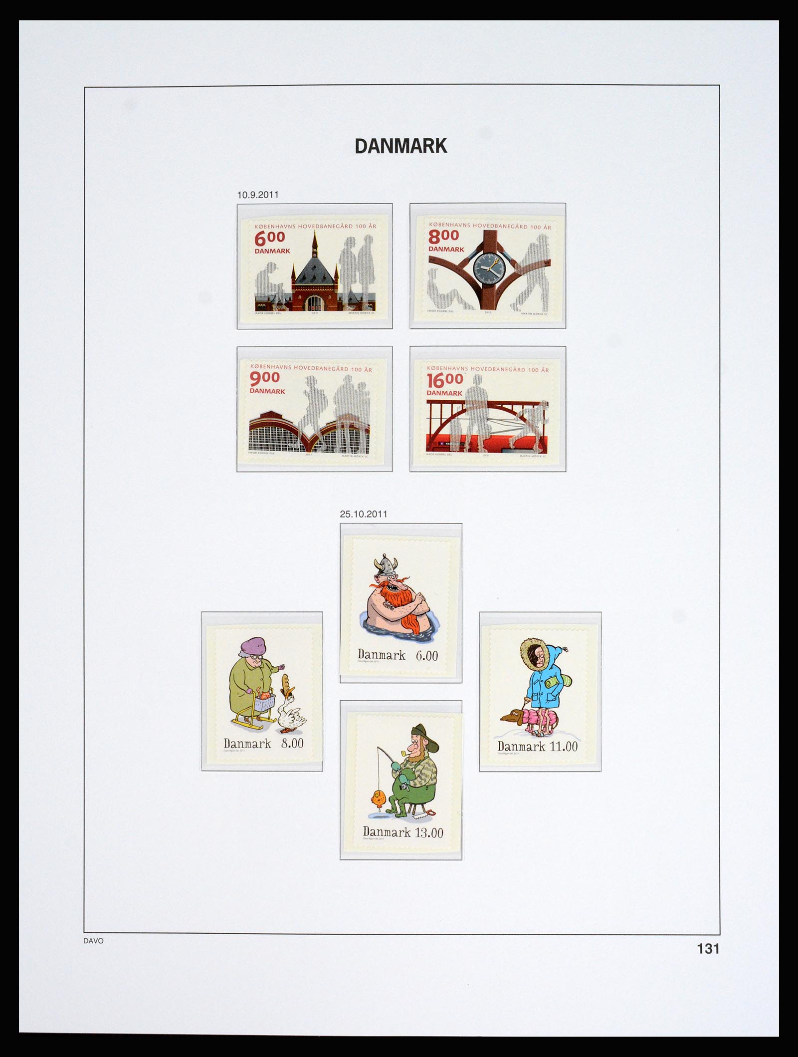 37178 137 - Postzegelverzameling 37178 Denemarken 1854-2011.