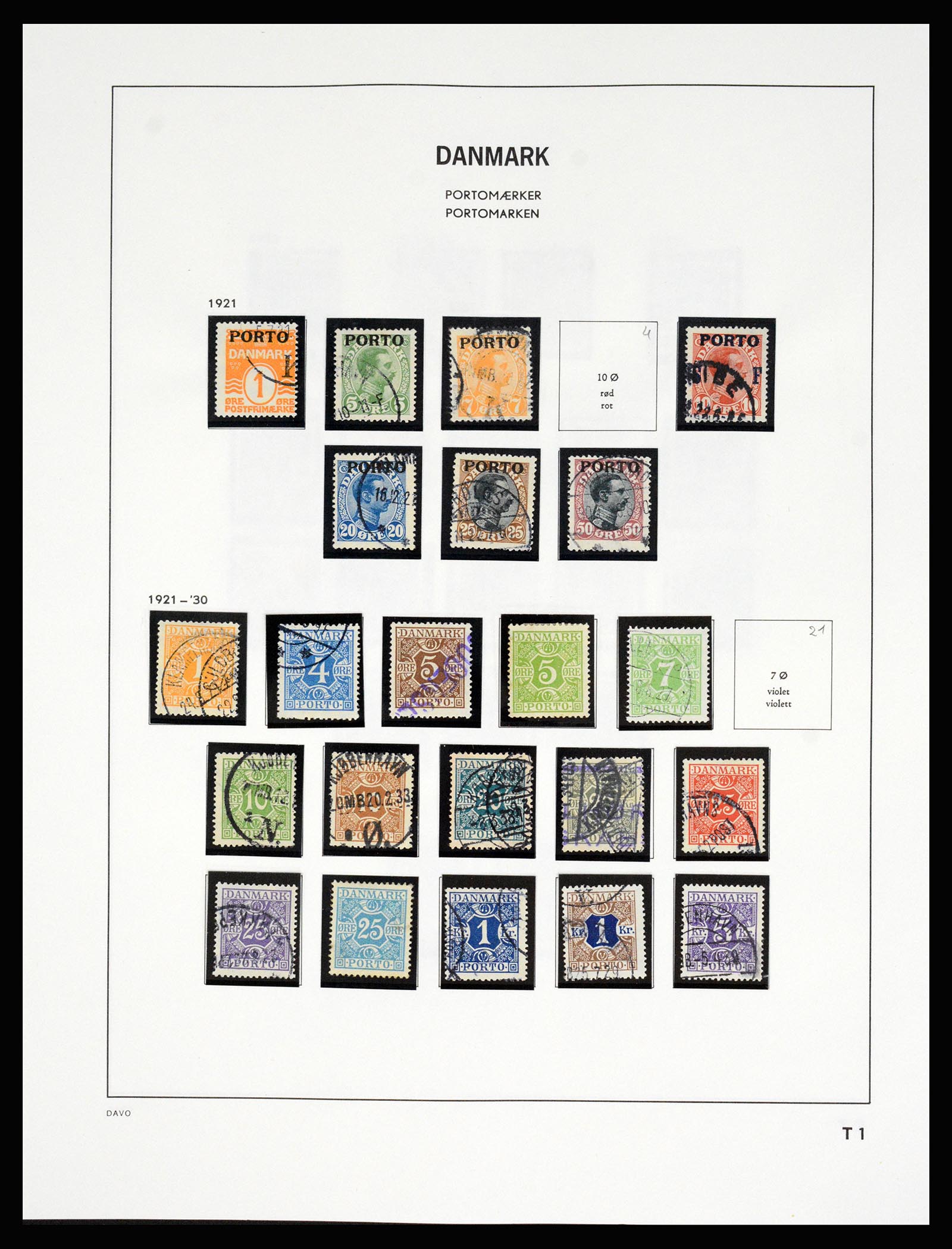 37178 164 - Postzegelverzameling 37178 Denemarken 1854-2011.