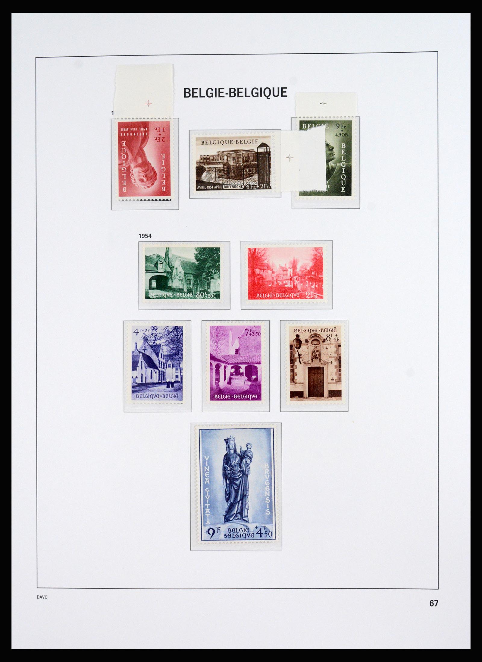 37179 014 - Stamp collection 37179 Belgium 1949-2000.