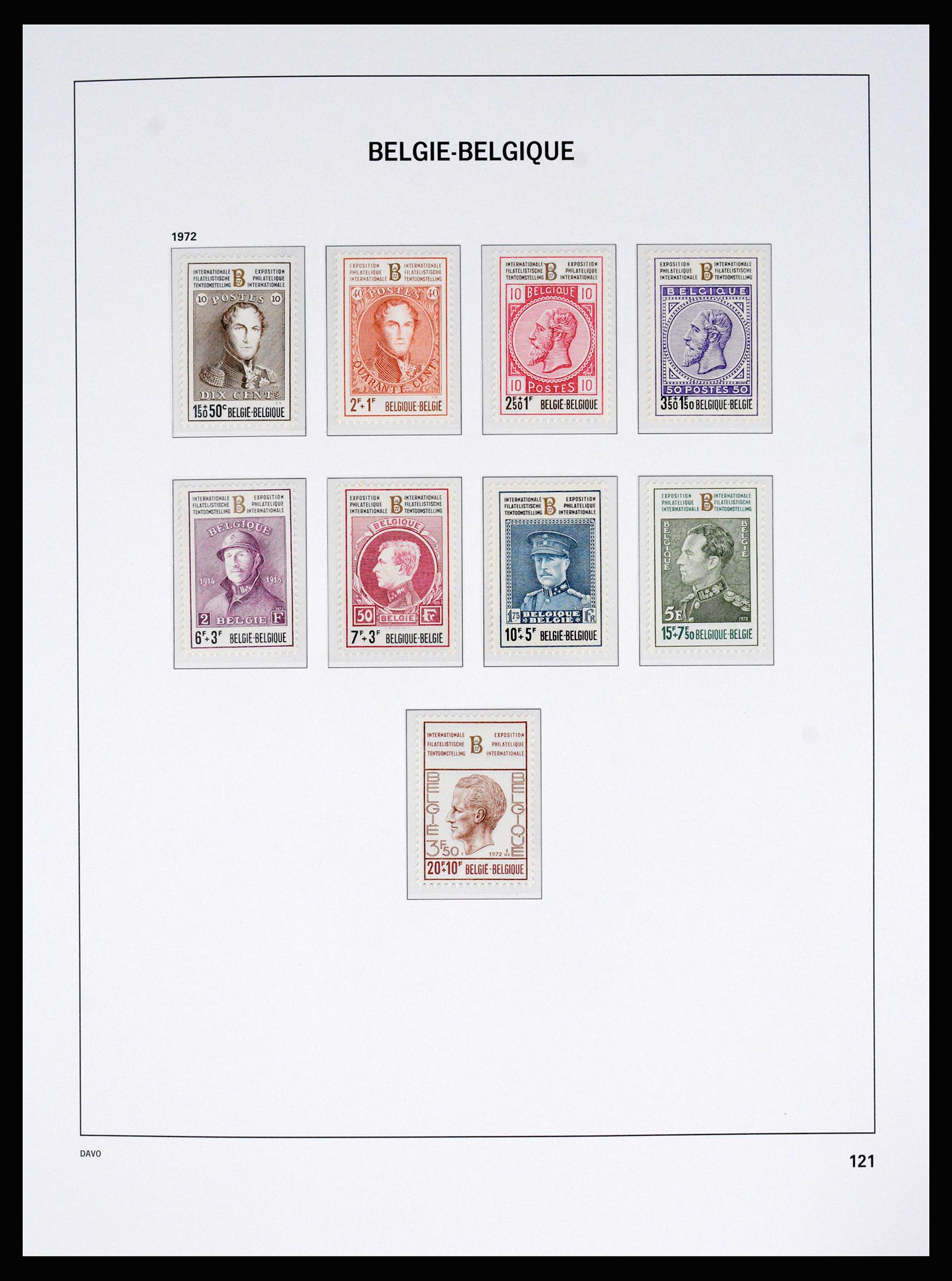37179 082 - Postzegelverzameling 37179 België 1949-2000.