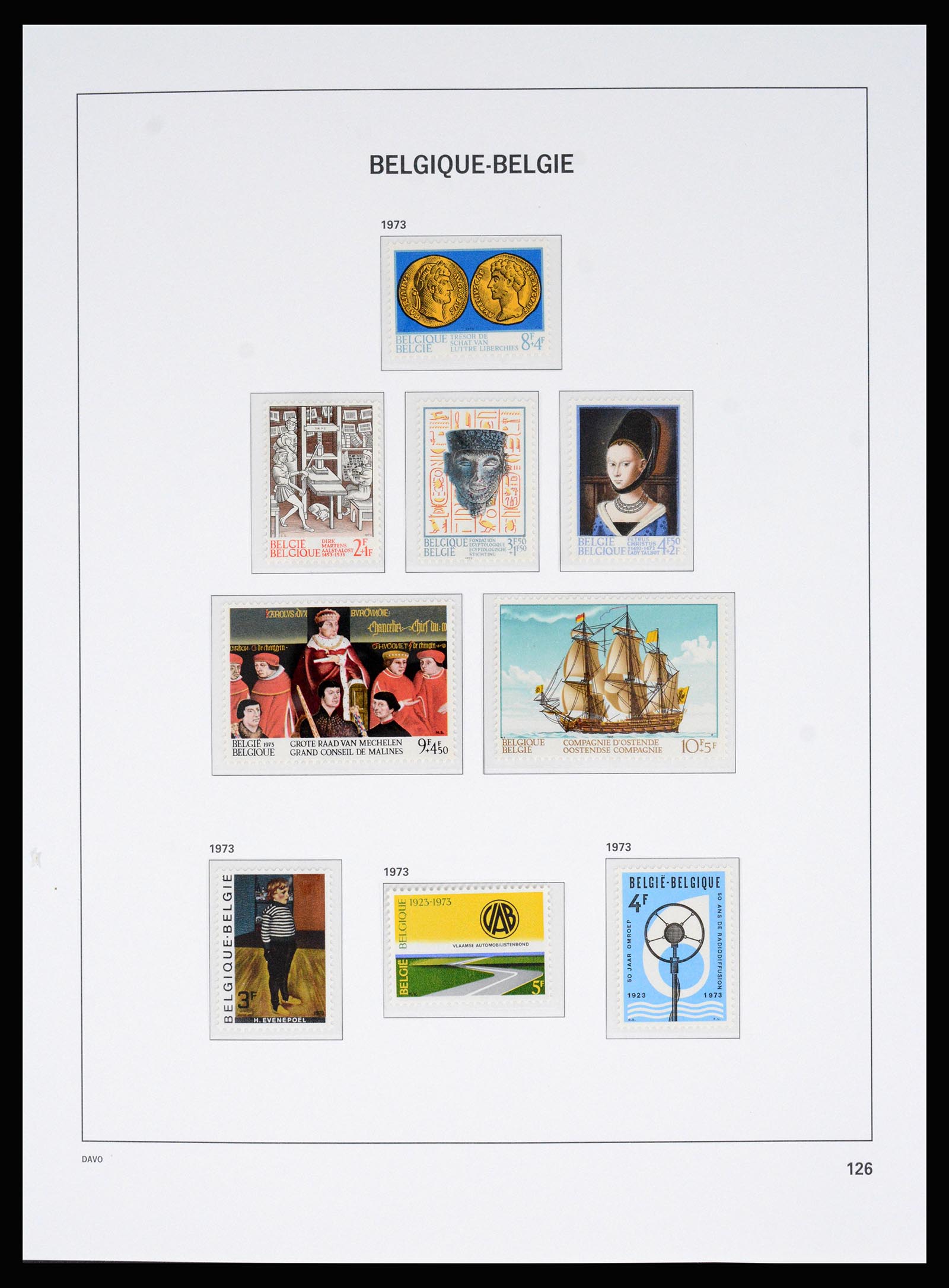 37179 088 - Postzegelverzameling 37179 België 1949-2000.