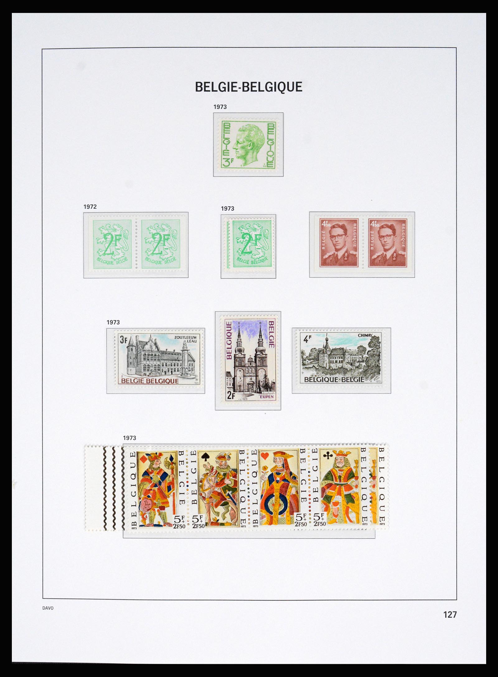 37179 089 - Postzegelverzameling 37179 België 1949-2000.