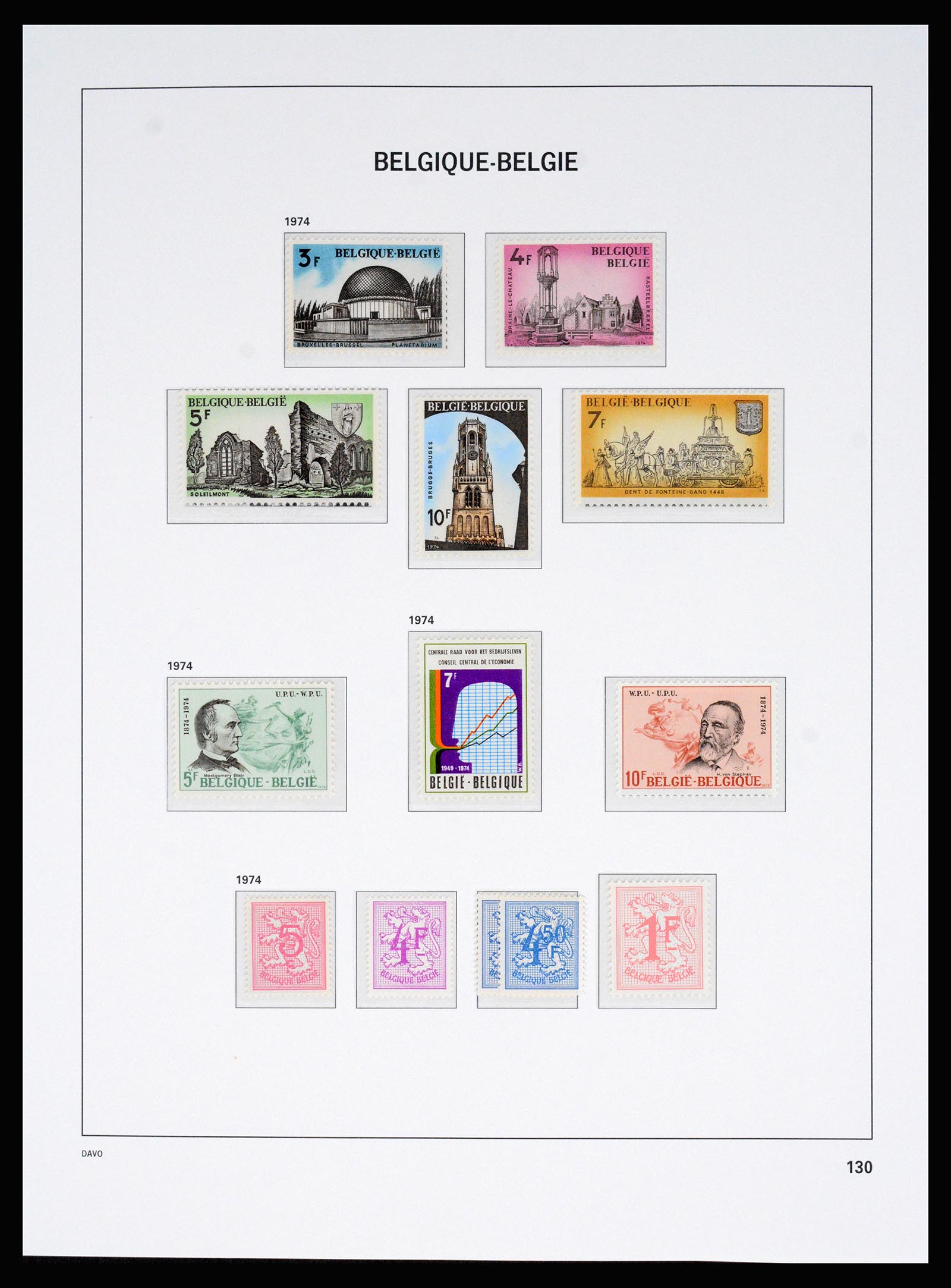 37179 093 - Postzegelverzameling 37179 België 1949-2000.