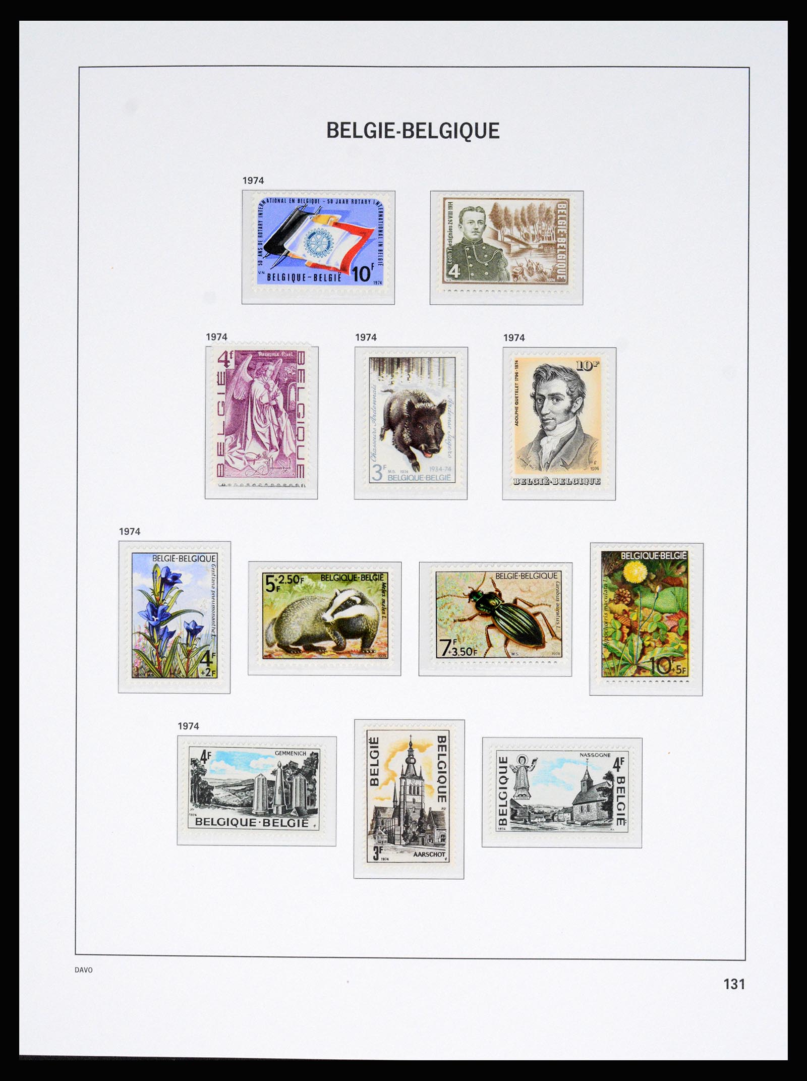 37179 094 - Postzegelverzameling 37179 België 1949-2000.