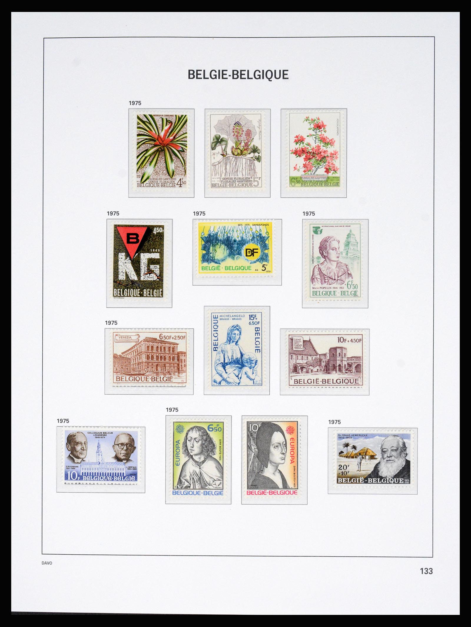 37179 097 - Postzegelverzameling 37179 België 1949-2000.