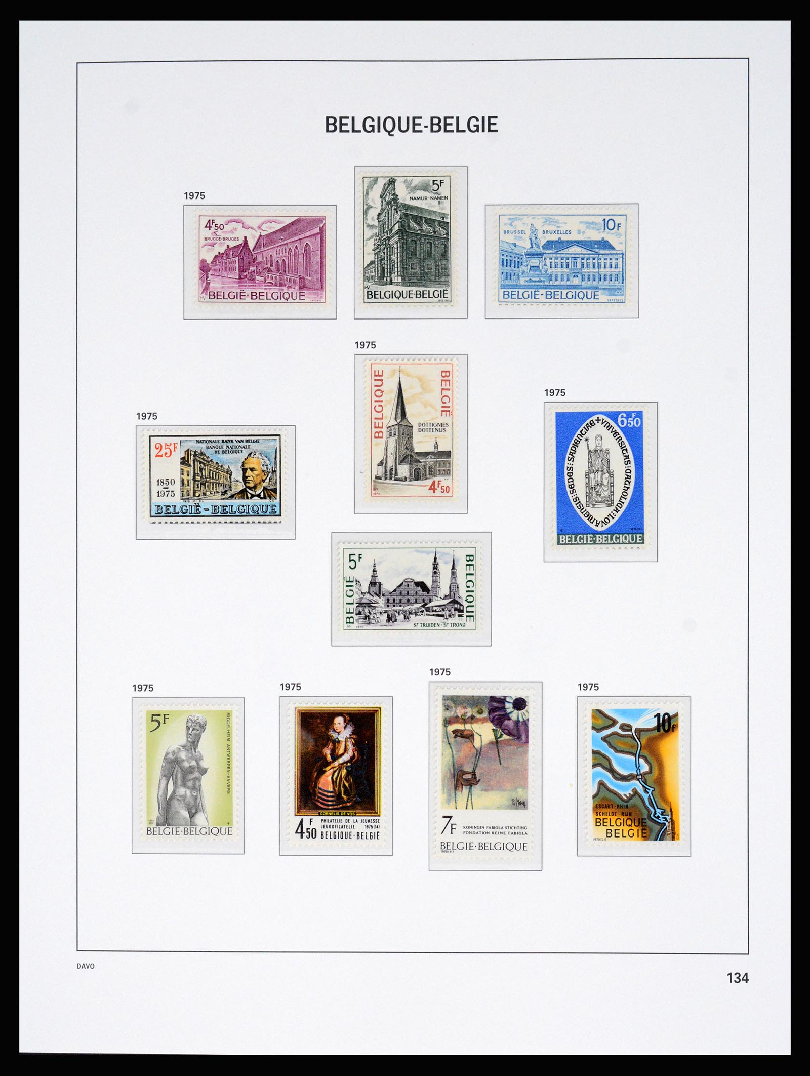 37179 098 - Postzegelverzameling 37179 België 1949-2000.