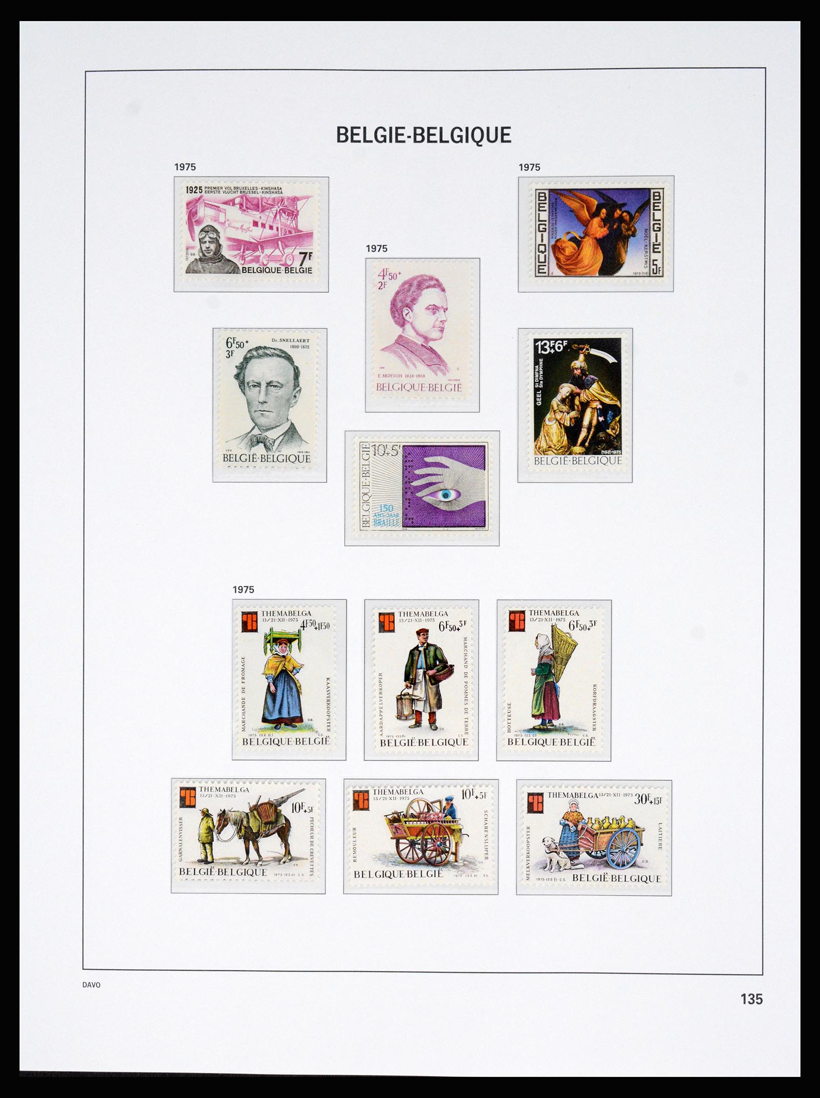37179 099 - Postzegelverzameling 37179 België 1949-2000.