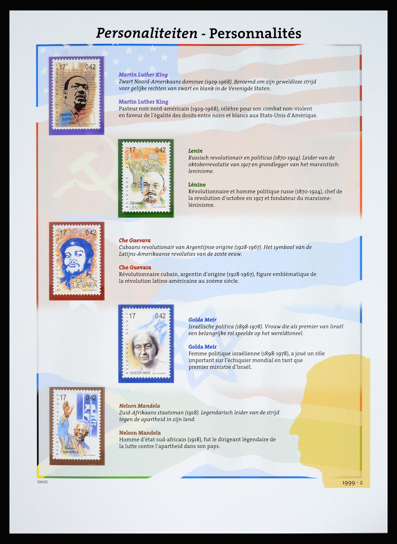 37179 253 - Postzegelverzameling 37179 België 1949-2000.