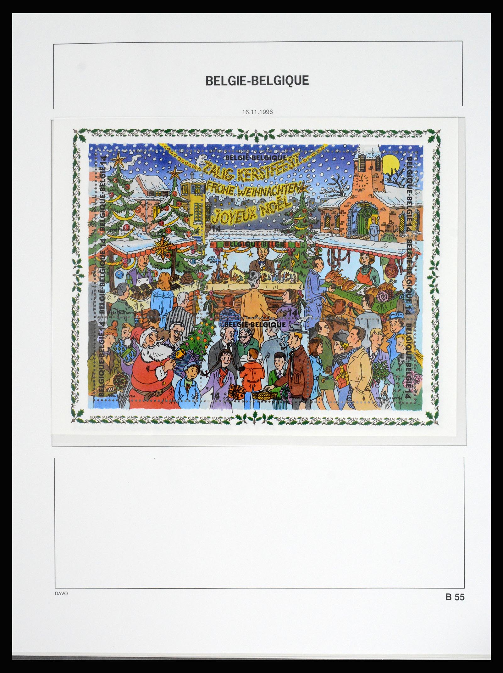 37179 262 - Postzegelverzameling 37179 België 1949-2000.