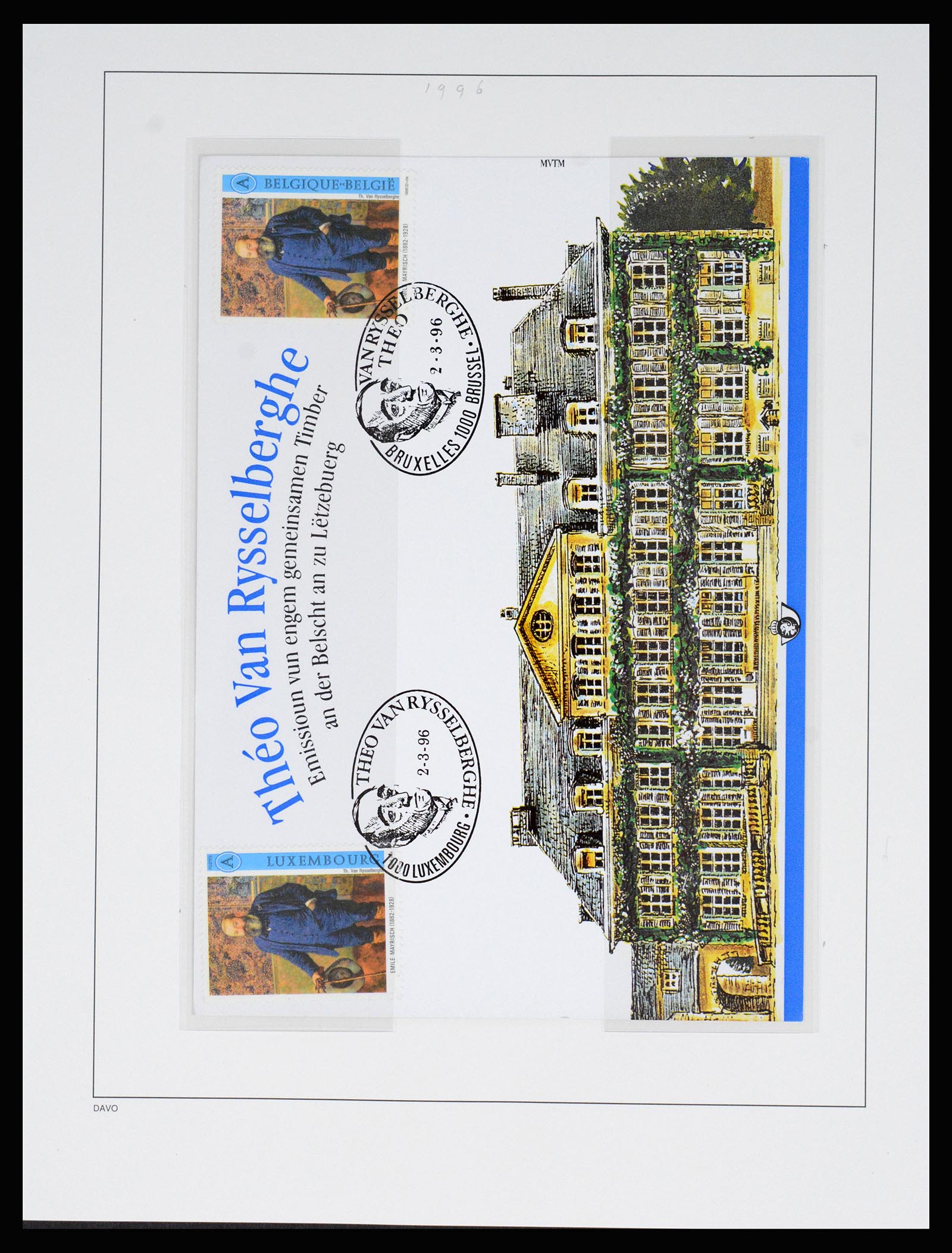 37179 274 - Postzegelverzameling 37179 België 1949-2000.