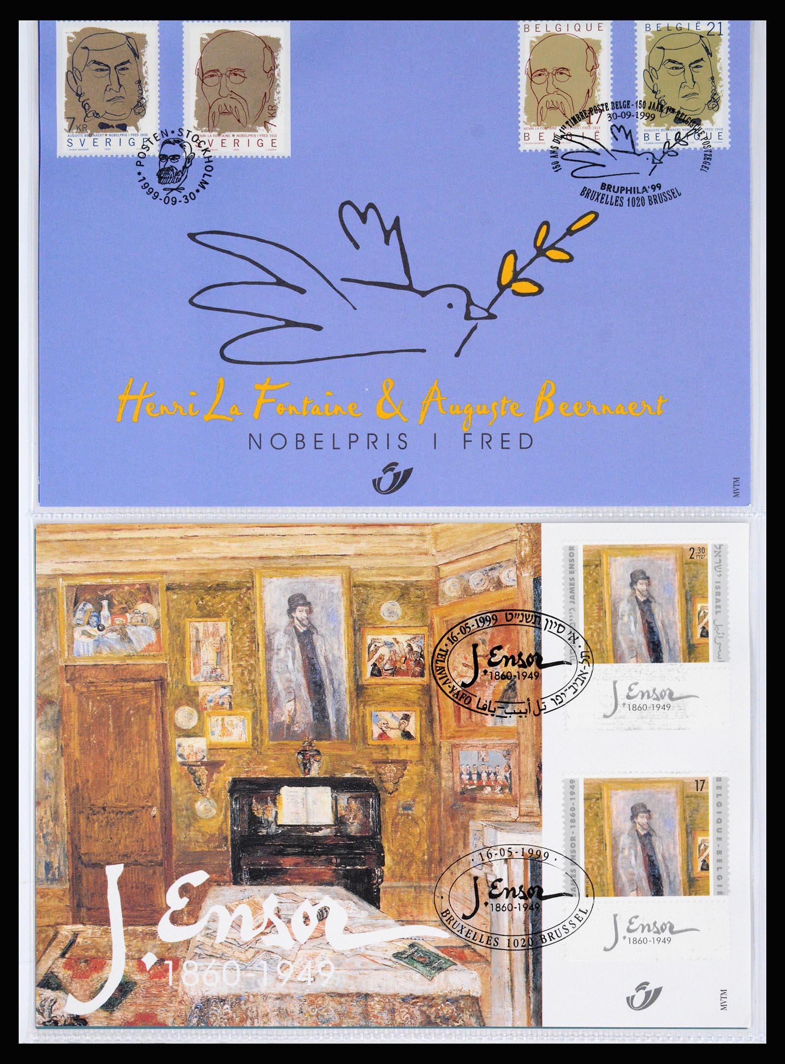 37179 277 - Postzegelverzameling 37179 België 1949-2000.