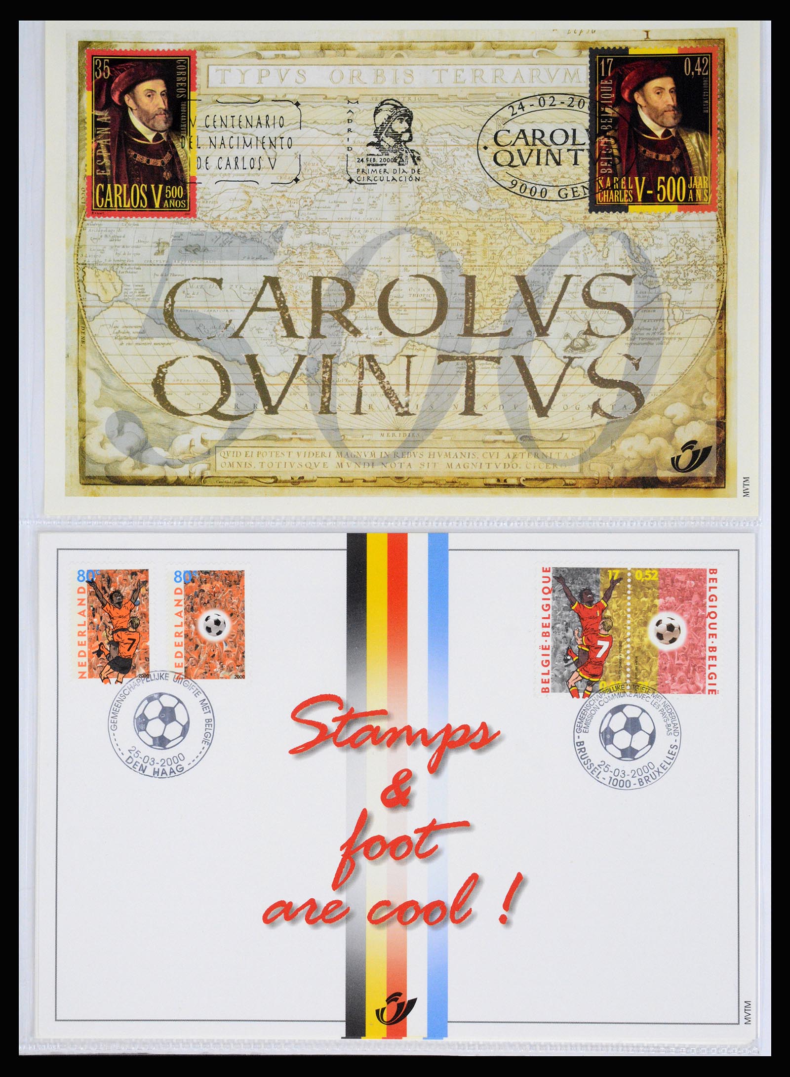 37179 278 - Postzegelverzameling 37179 België 1949-2000.