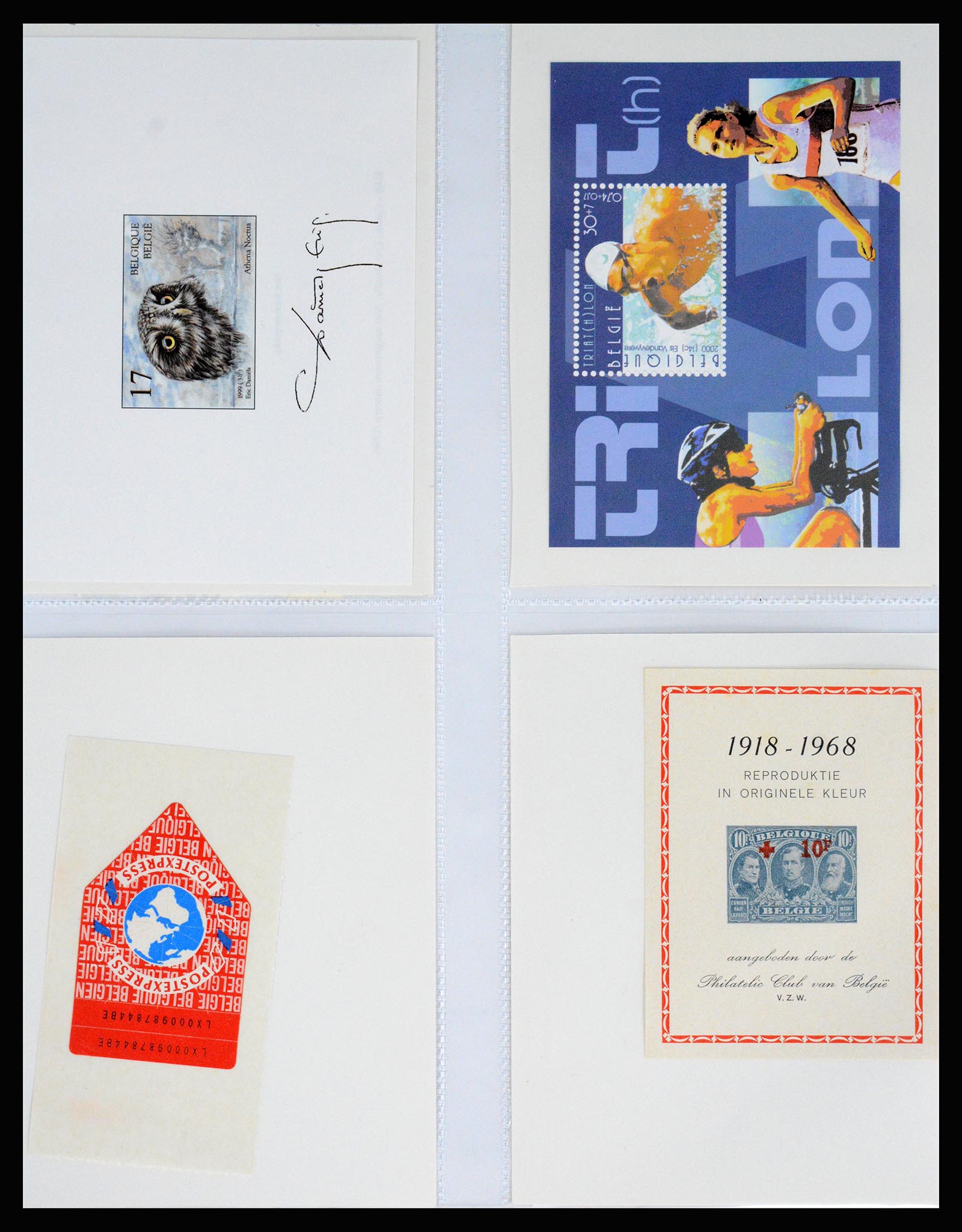 37179 281 - Stamp collection 37179 Belgium 1949-2000.