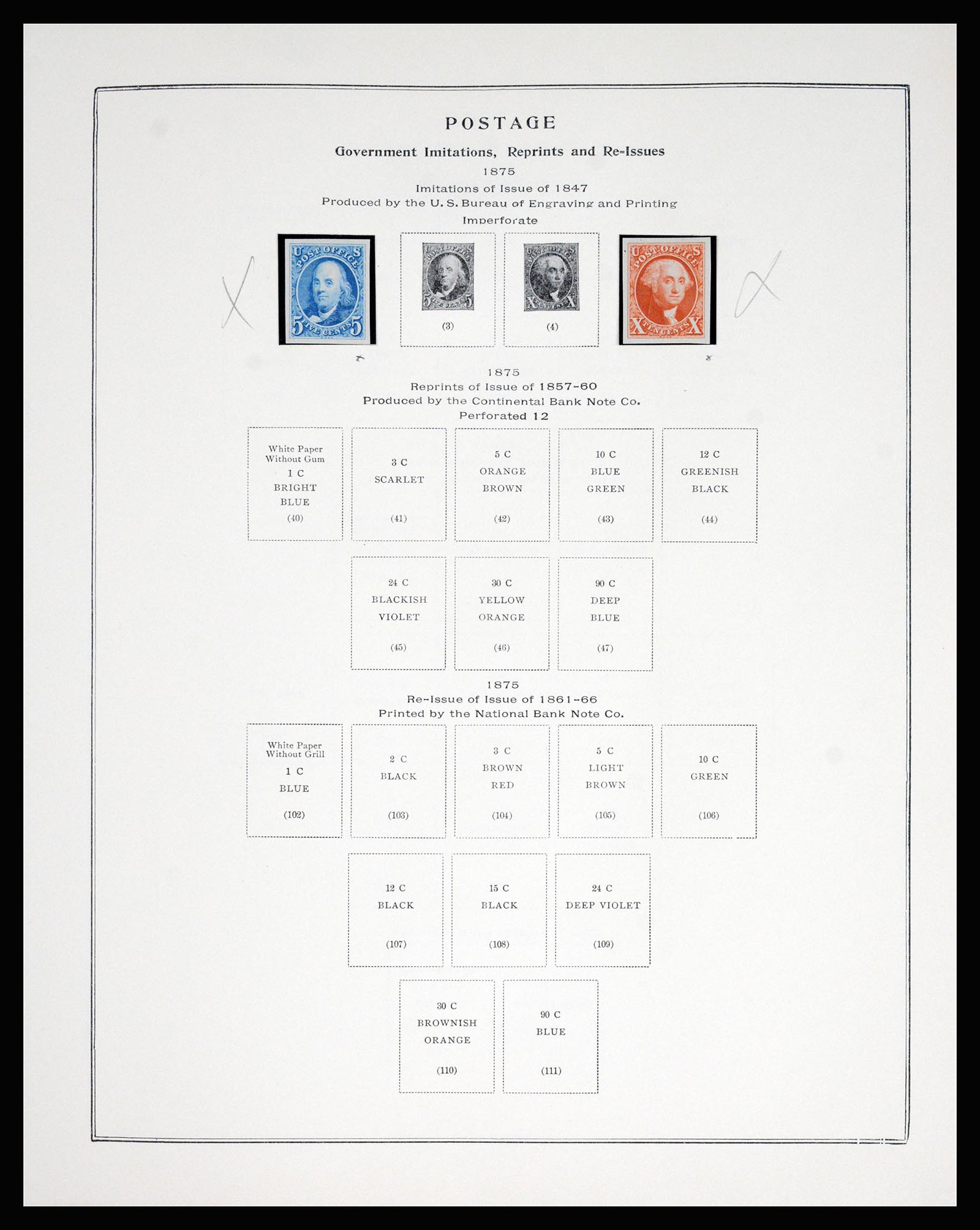 37181 005 - Stamp collection 37181 USA 1861-1970.