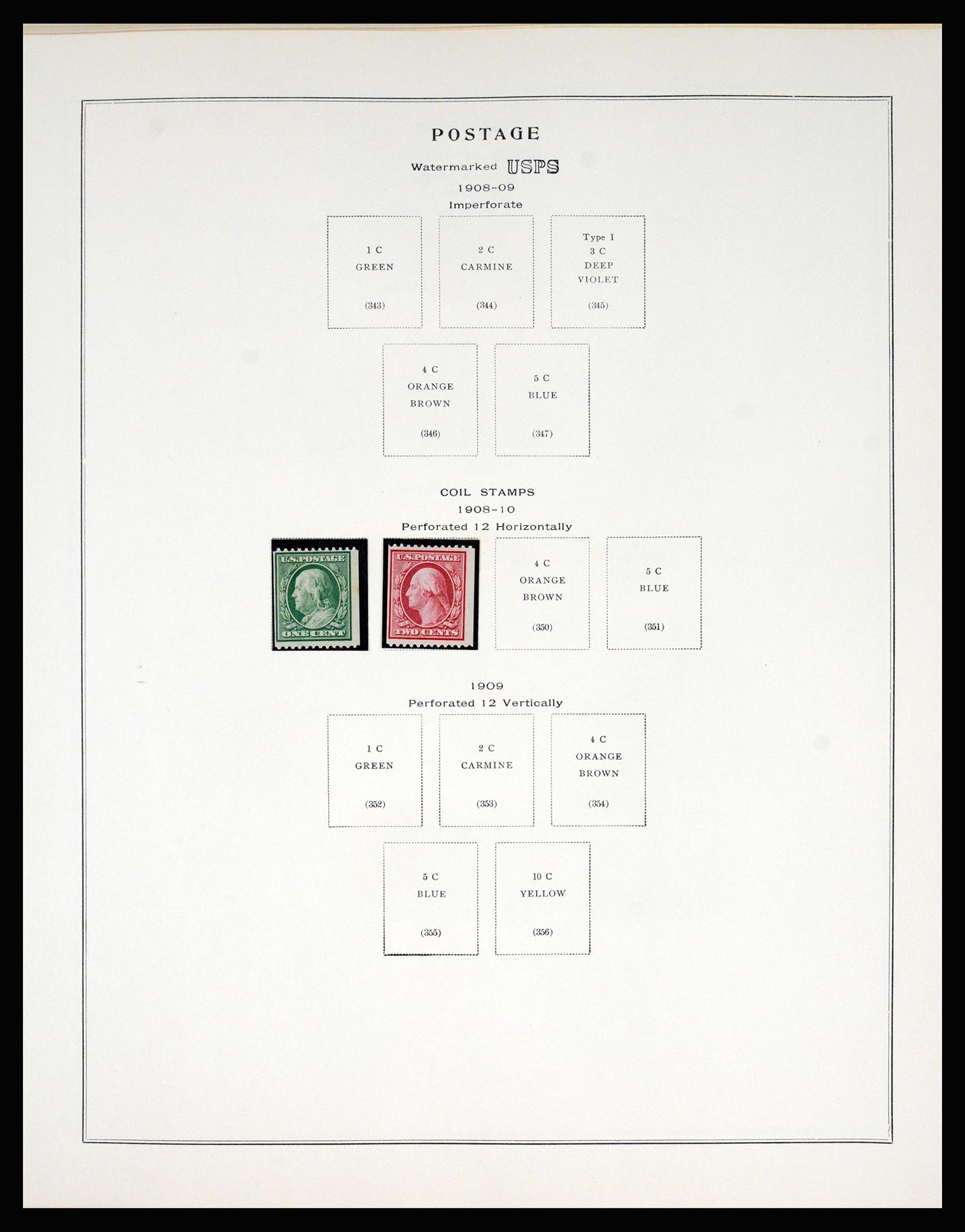 37181 014 - Stamp collection 37181 USA 1861-1970.