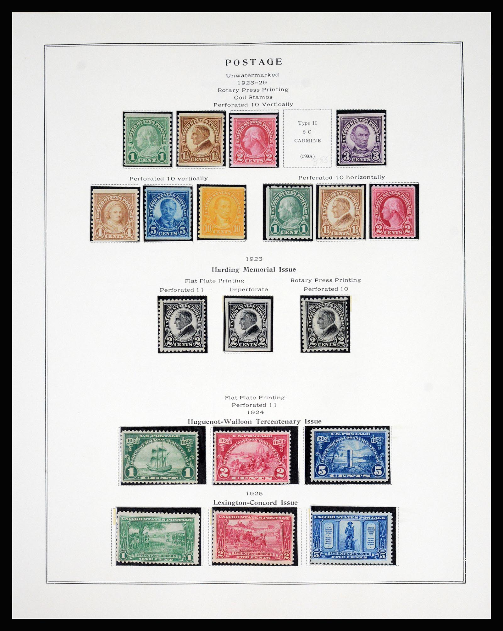 37181 026 - Postzegelverzameling 37181 USA 1861-1970.