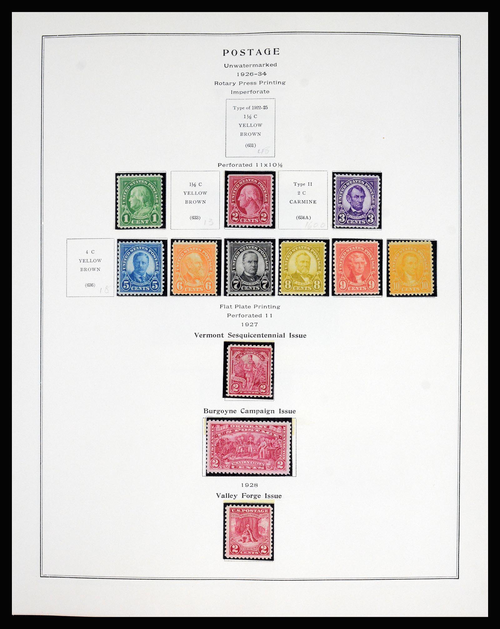37181 028 - Postzegelverzameling 37181 USA 1861-1970.