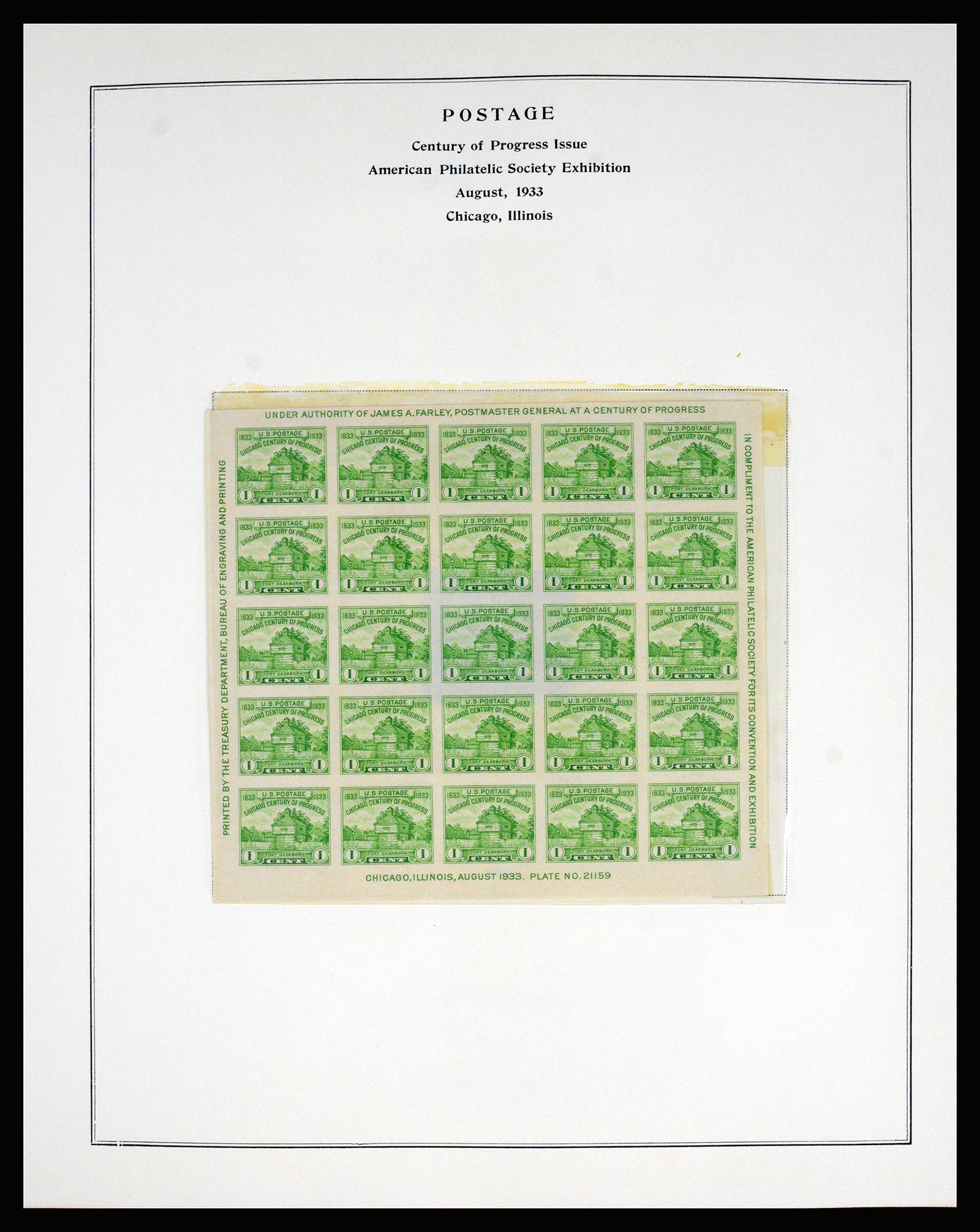 37181 036 - Postzegelverzameling 37181 USA 1861-1970.