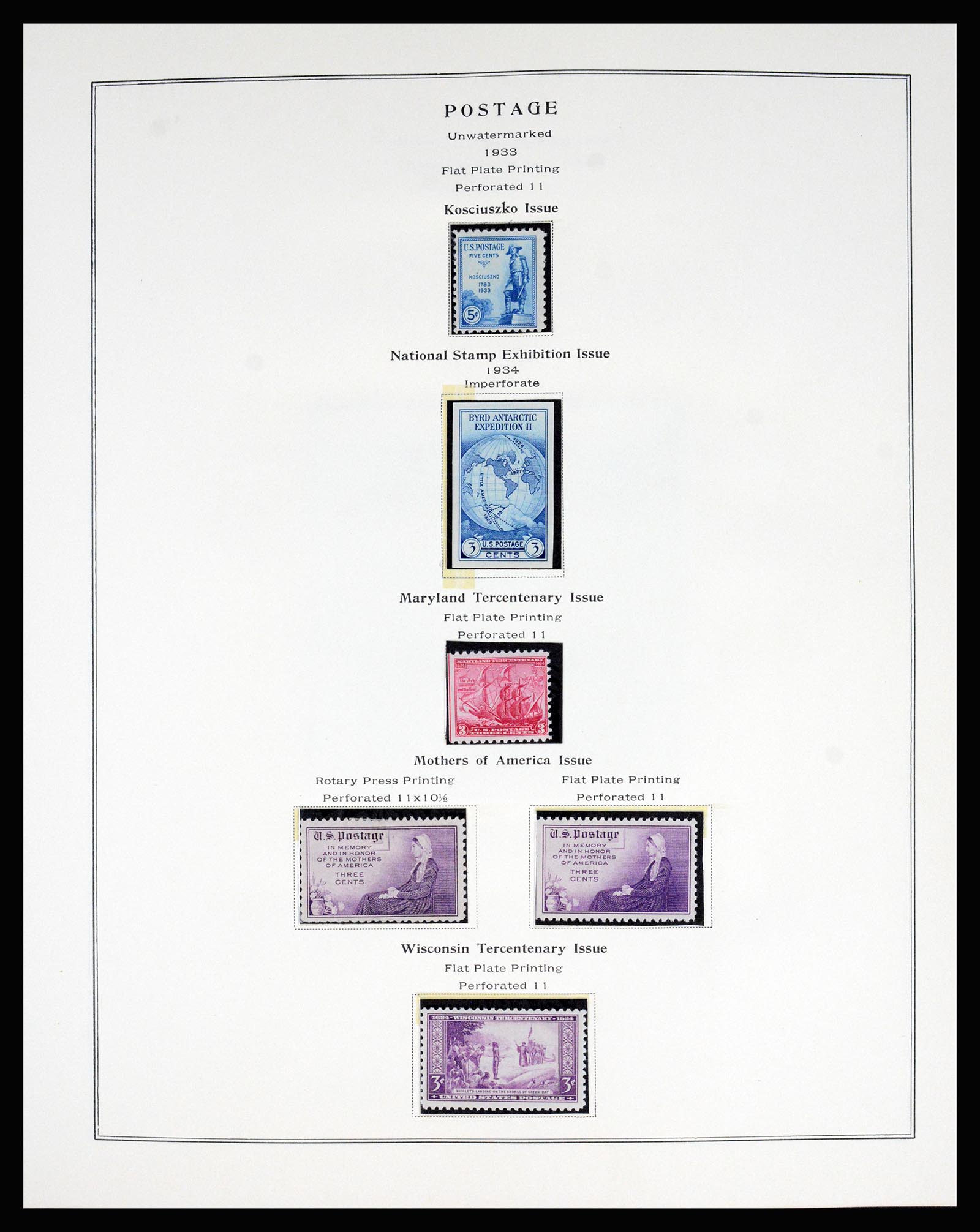37181 038 - Postzegelverzameling 37181 USA 1861-1970.
