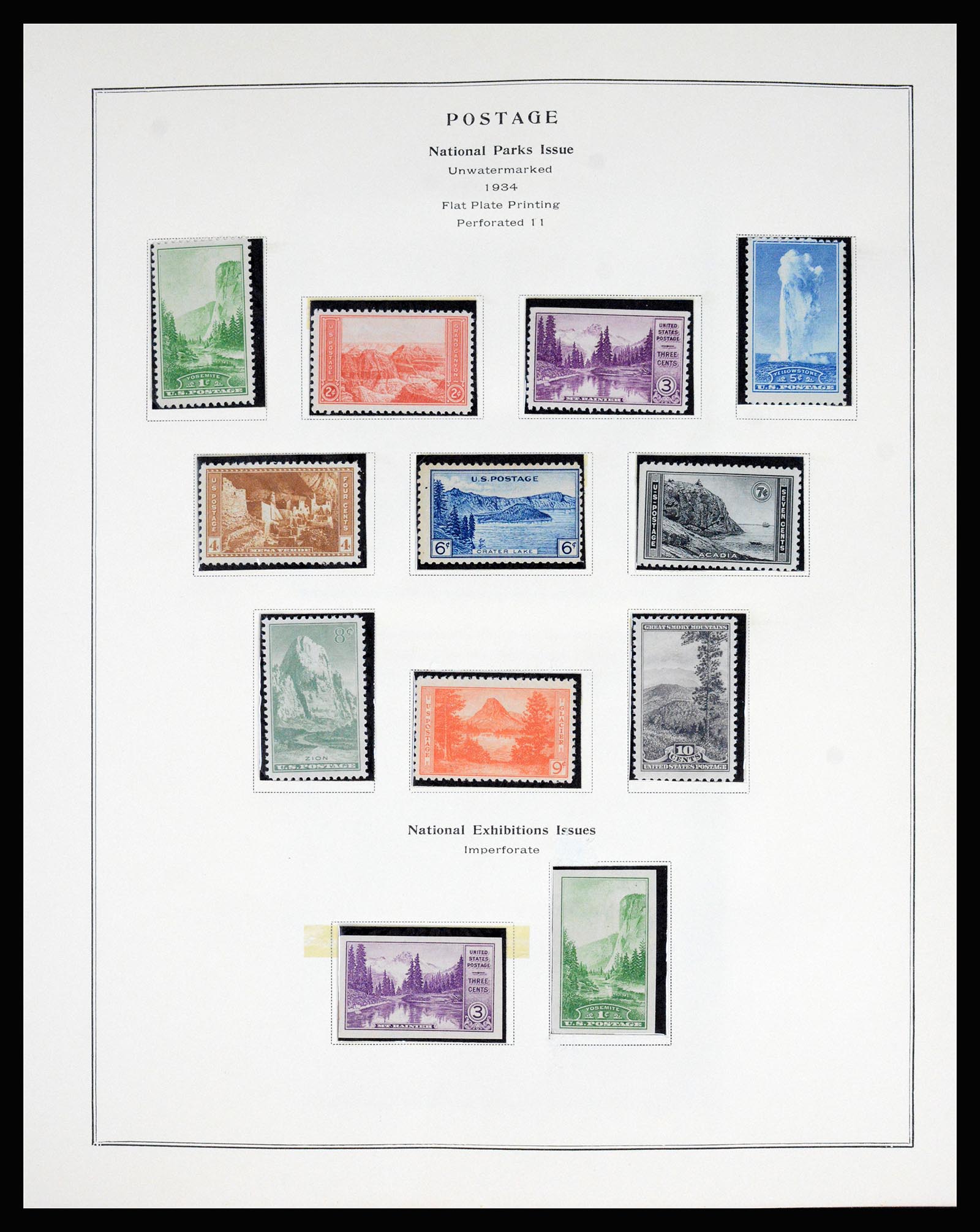 37181 040 - Postzegelverzameling 37181 USA 1861-1970.