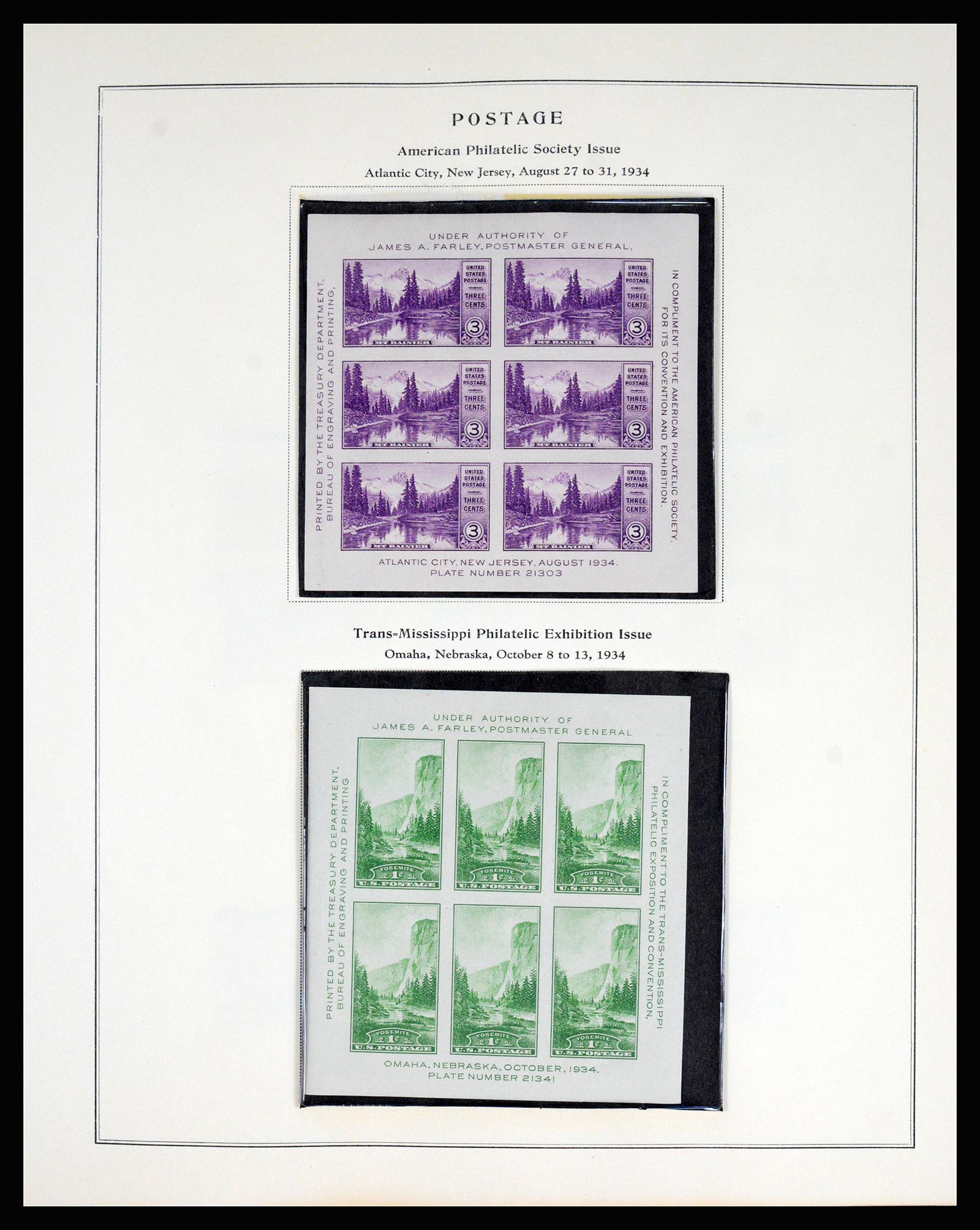 37181 041 - Postzegelverzameling 37181 USA 1861-1970.