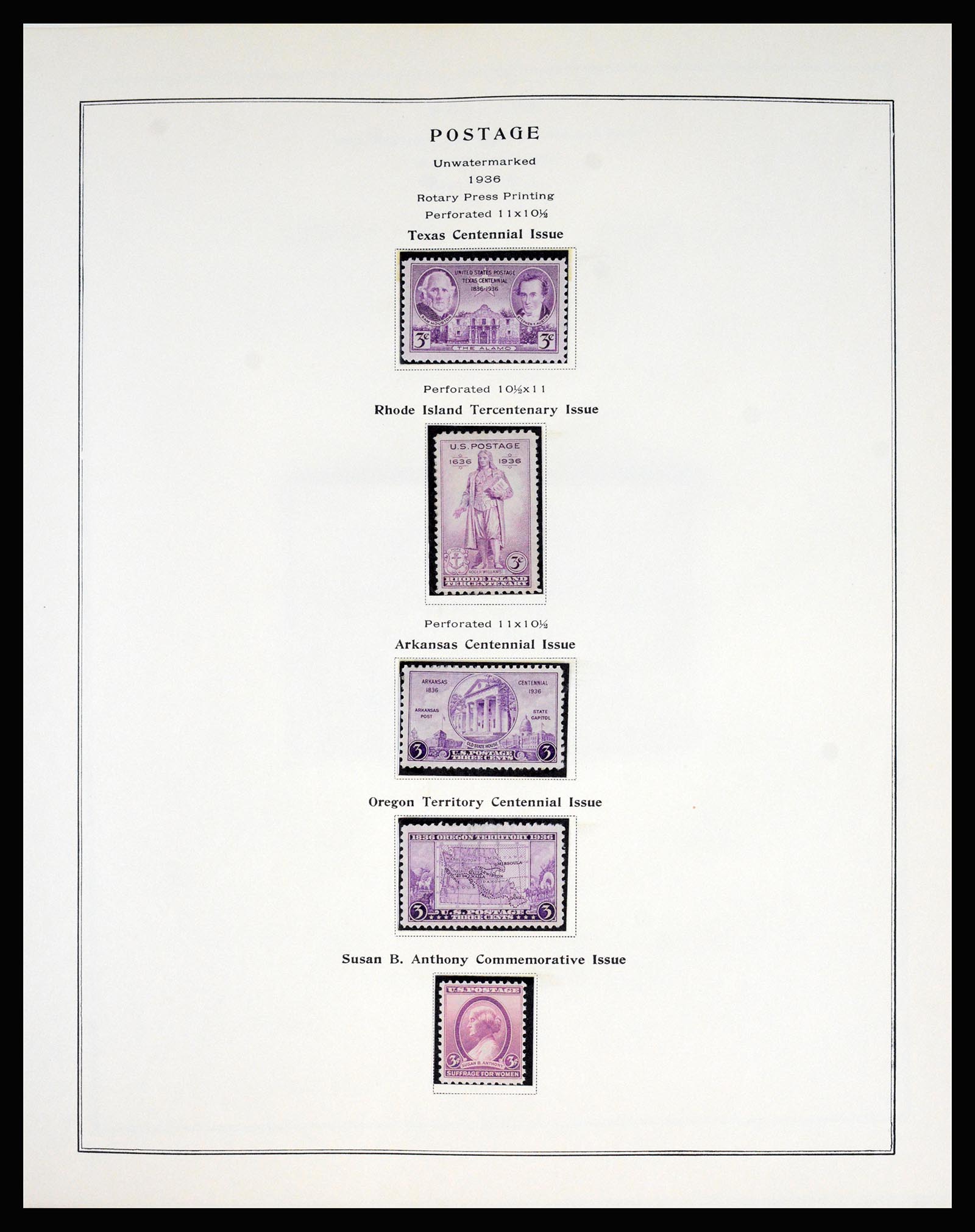 37181 047 - Postzegelverzameling 37181 USA 1861-1970.