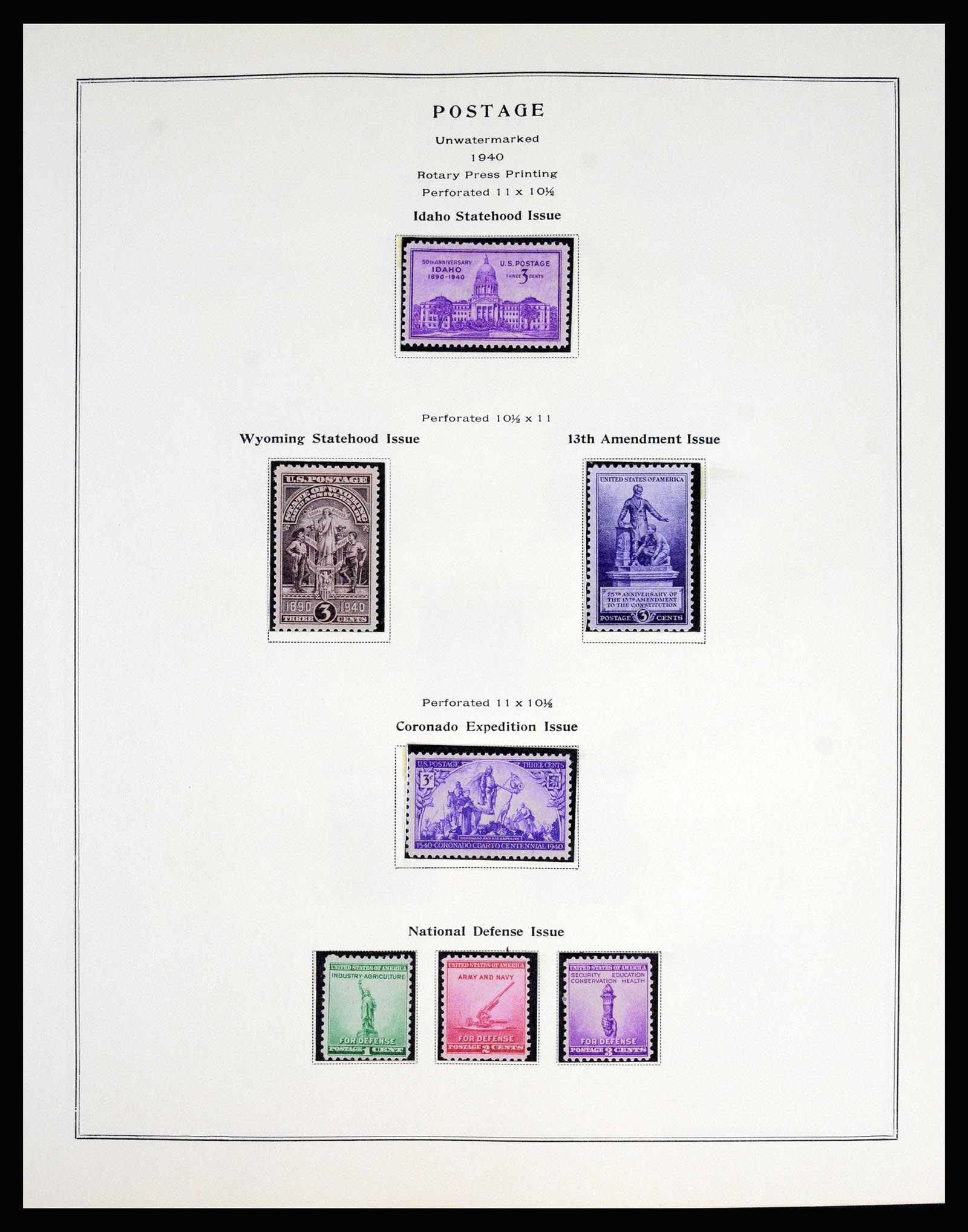 37181 062 - Postzegelverzameling 37181 USA 1861-1970.