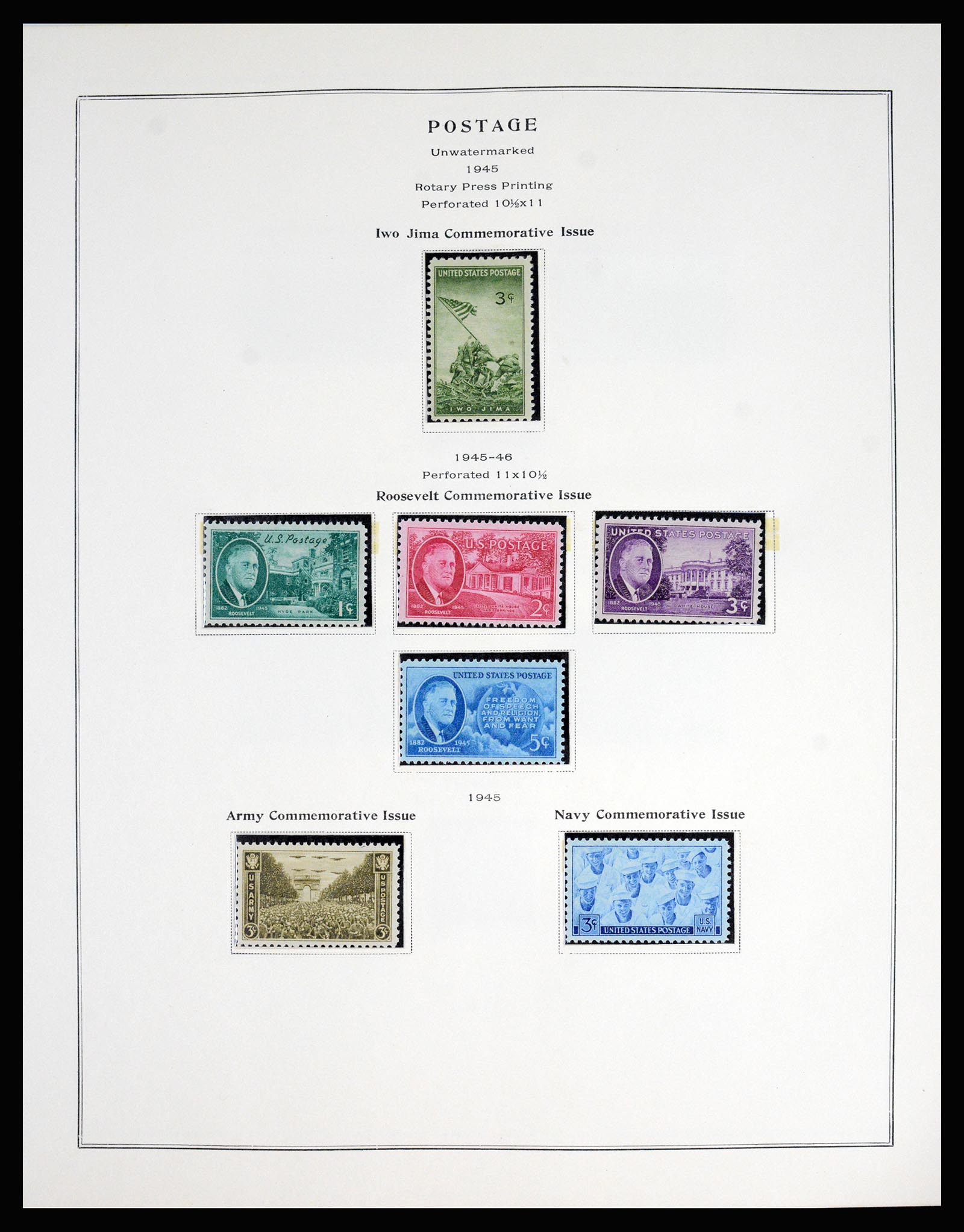 37181 066 - Postzegelverzameling 37181 USA 1861-1970.