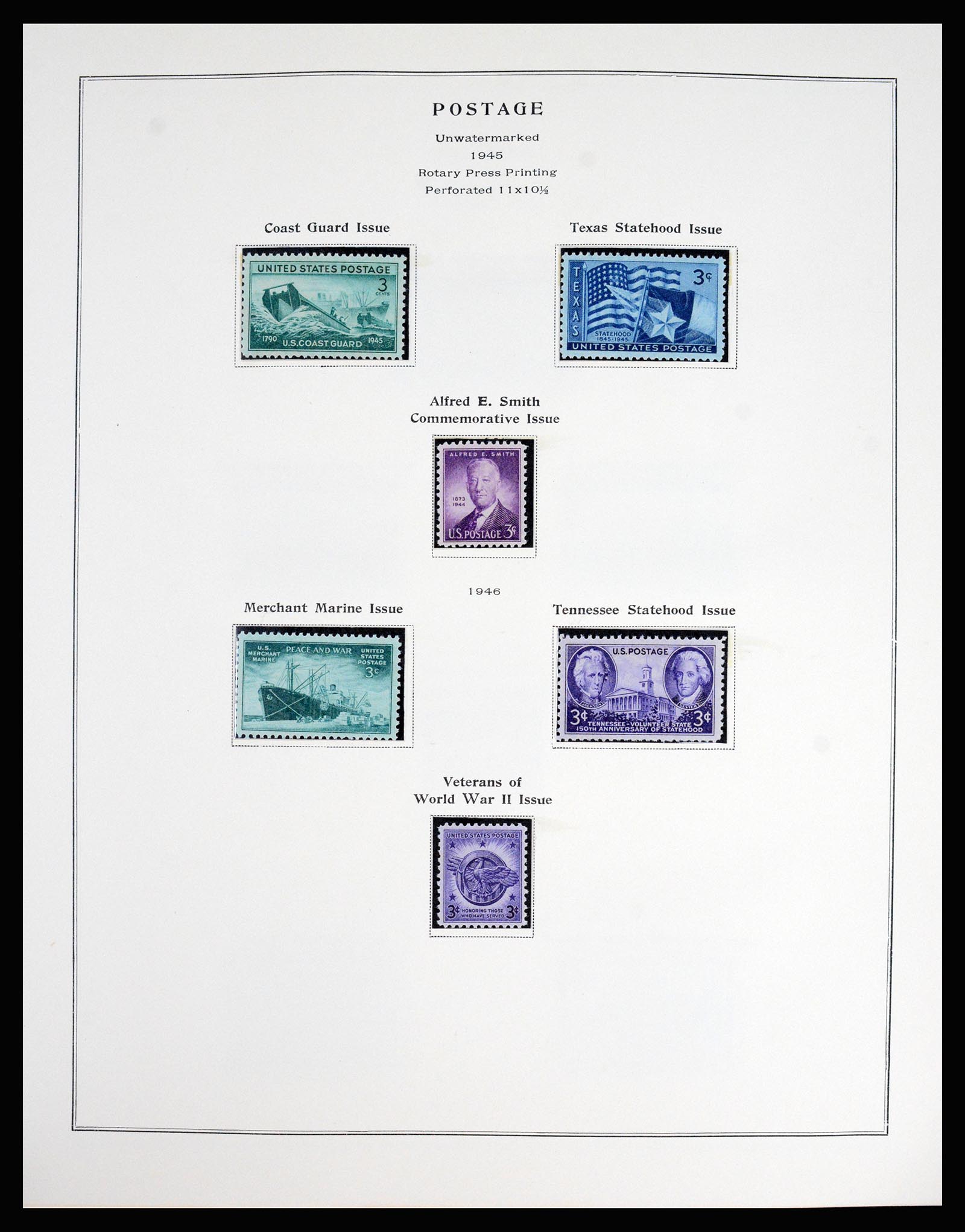 37181 067 - Postzegelverzameling 37181 USA 1861-1970.
