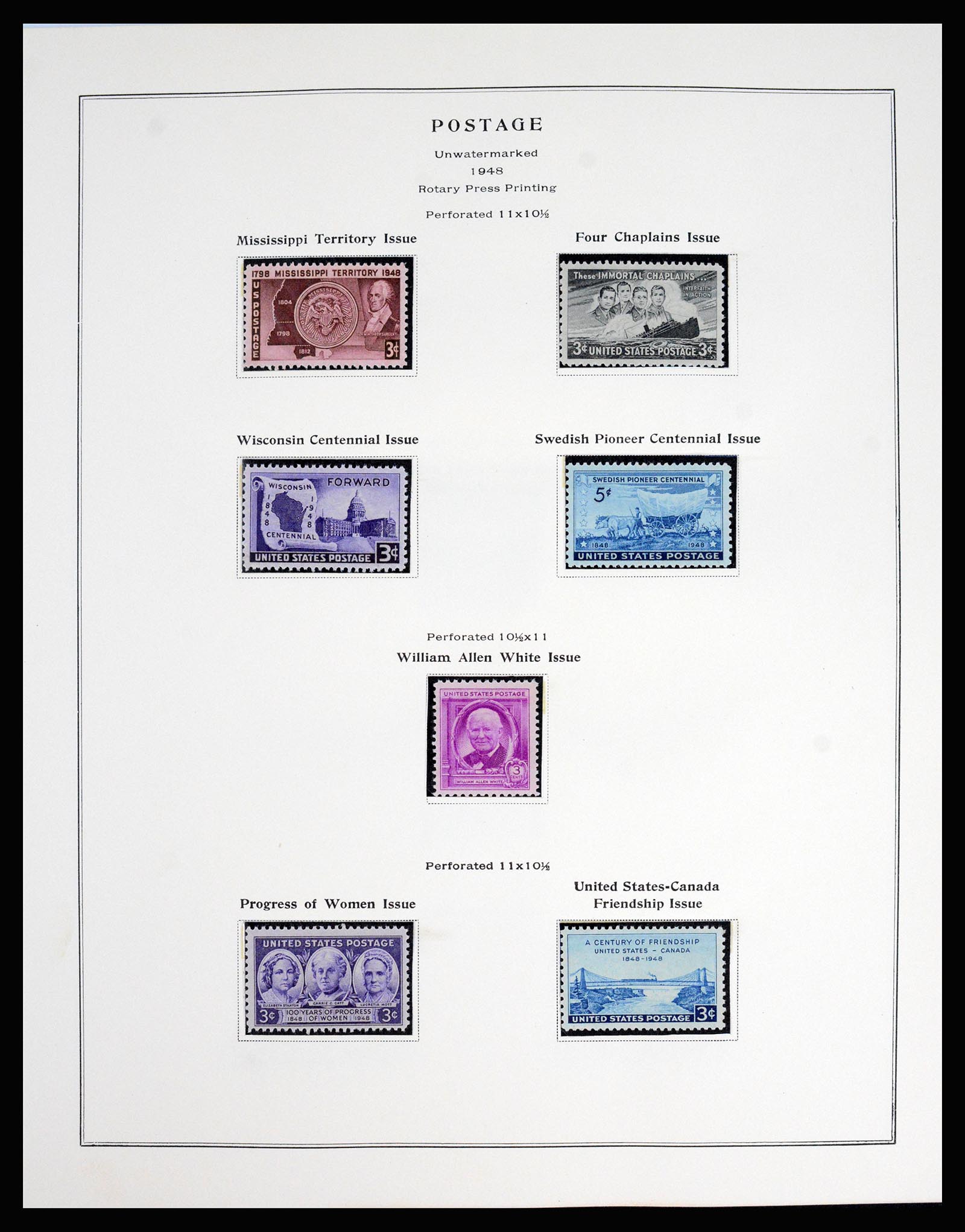 37181 071 - Postzegelverzameling 37181 USA 1861-1970.