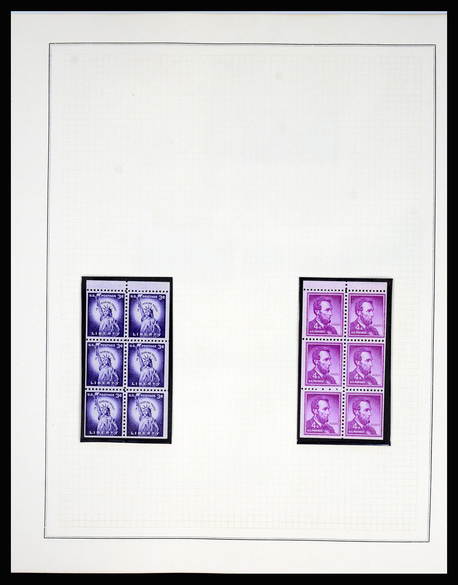 37181 086 - Postzegelverzameling 37181 USA 1861-1970.