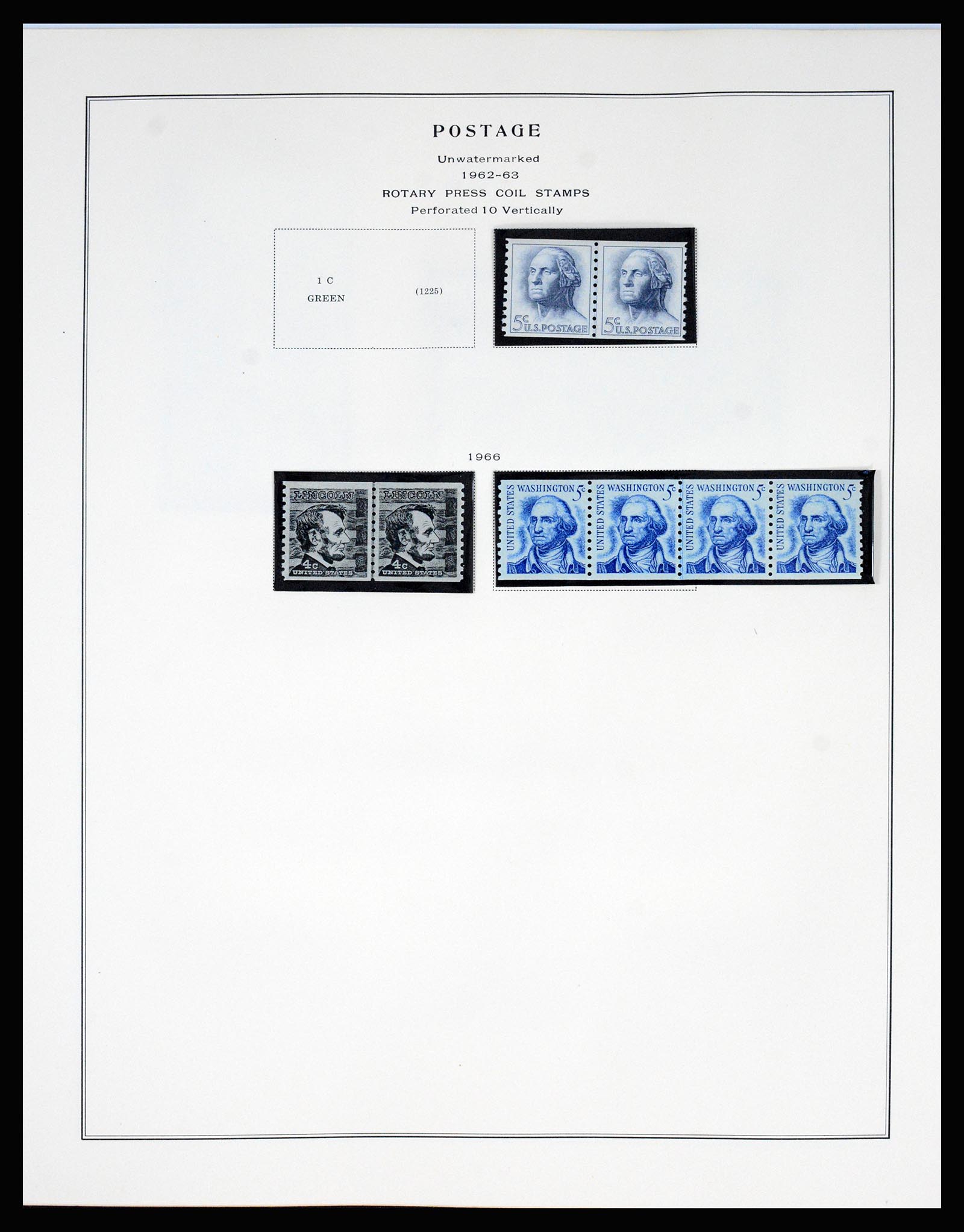 37181 087 - Postzegelverzameling 37181 USA 1861-1970.