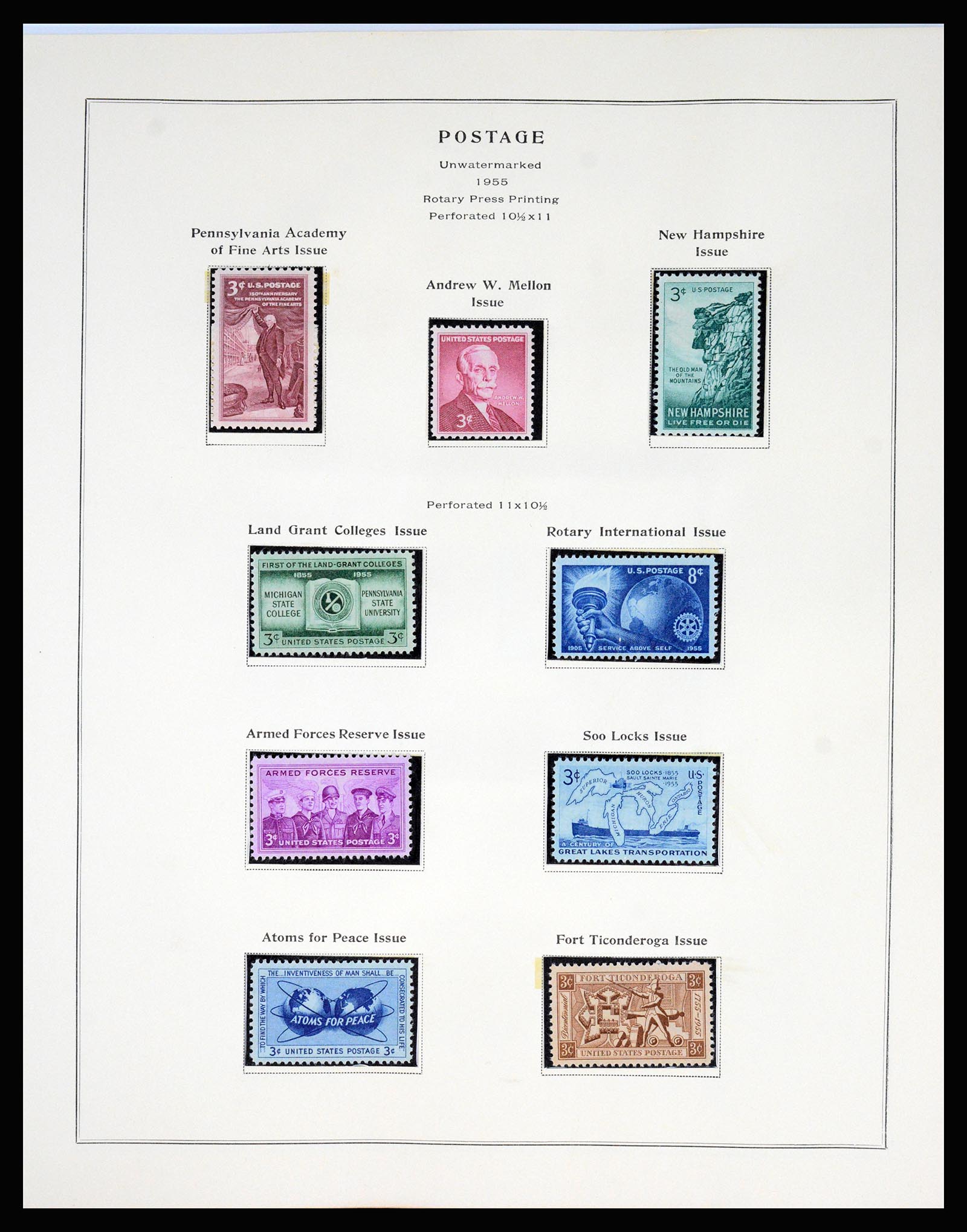 37181 090 - Postzegelverzameling 37181 USA 1861-1970.