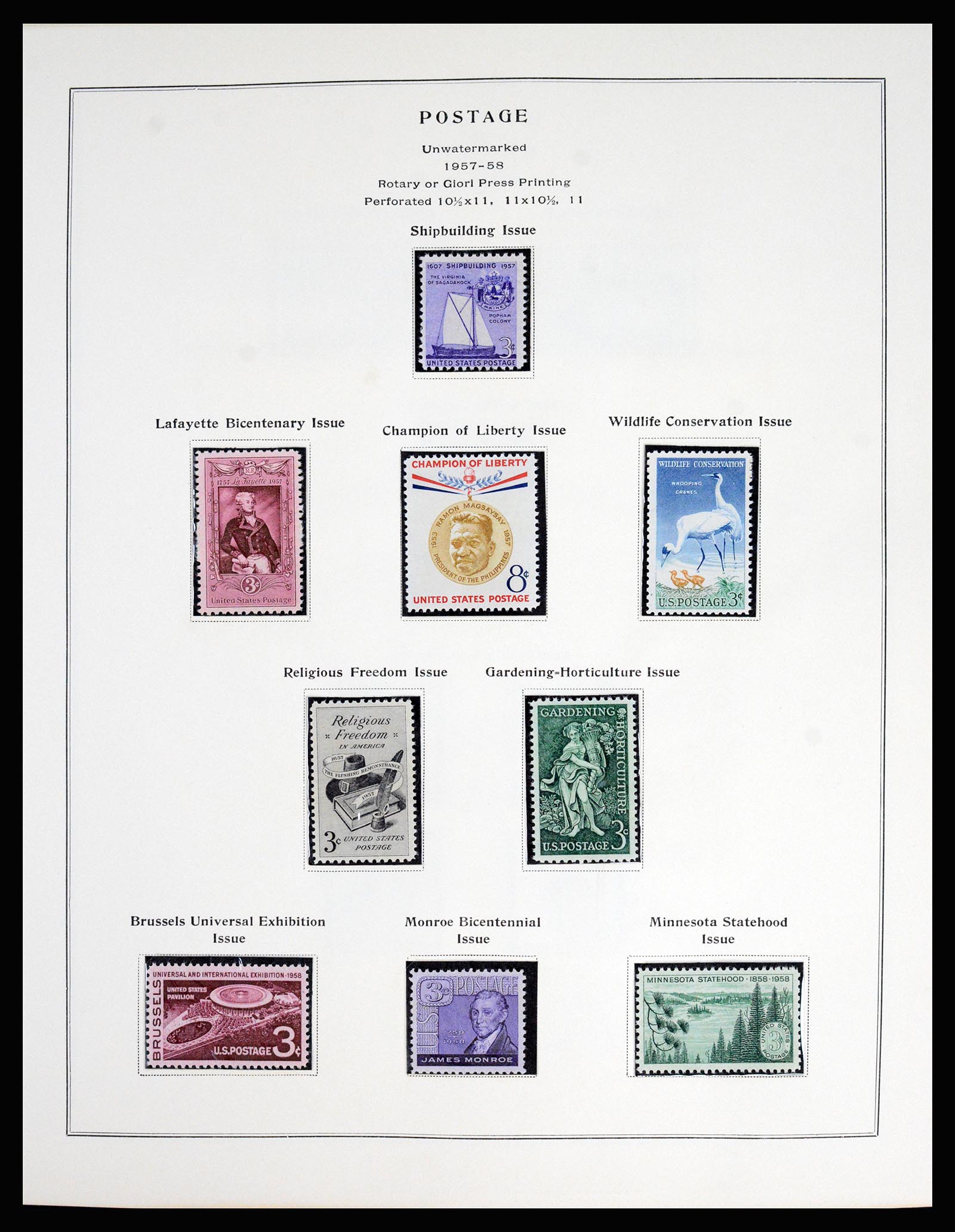 37181 094 - Postzegelverzameling 37181 USA 1861-1970.