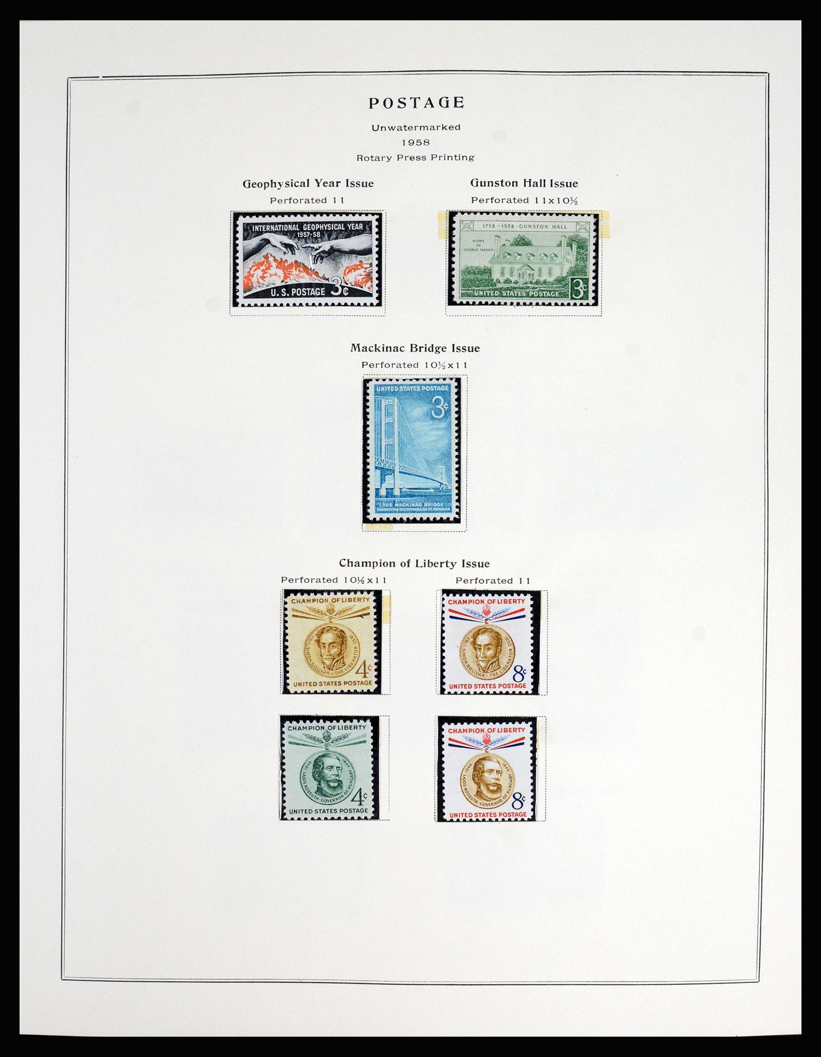 37181 095 - Postzegelverzameling 37181 USA 1861-1970.