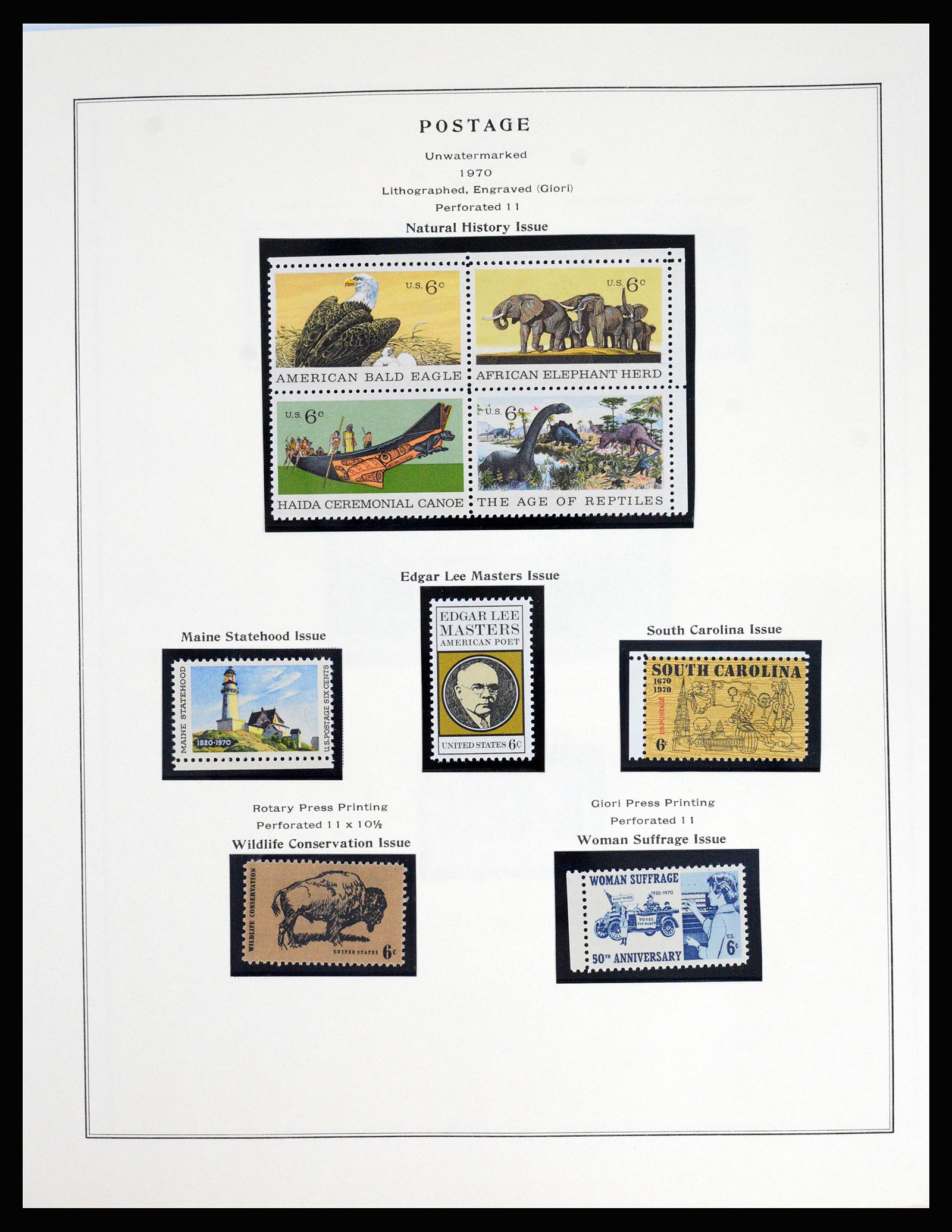 37181 129 - Postzegelverzameling 37181 USA 1861-1970.