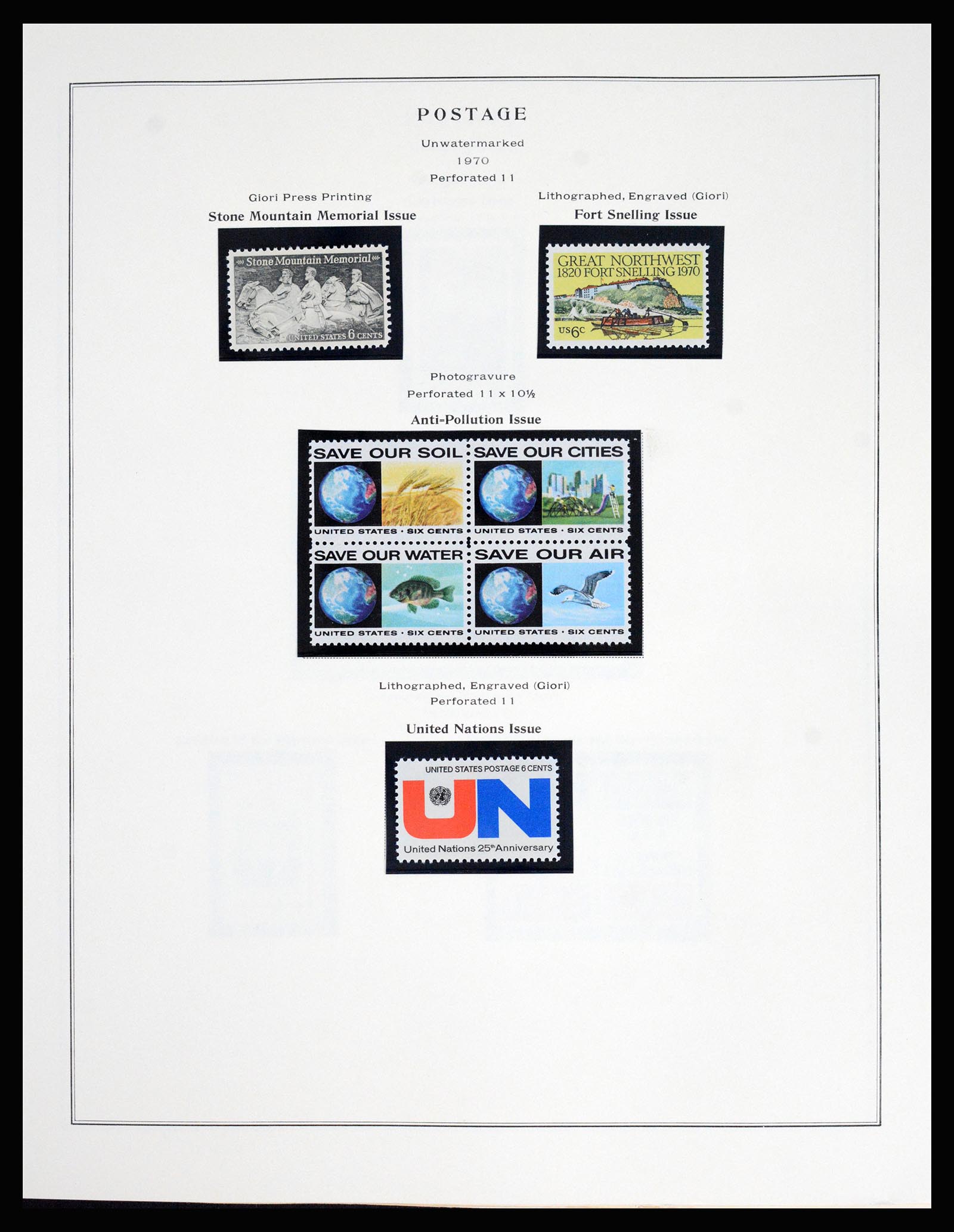 37181 130 - Postzegelverzameling 37181 USA 1861-1970.