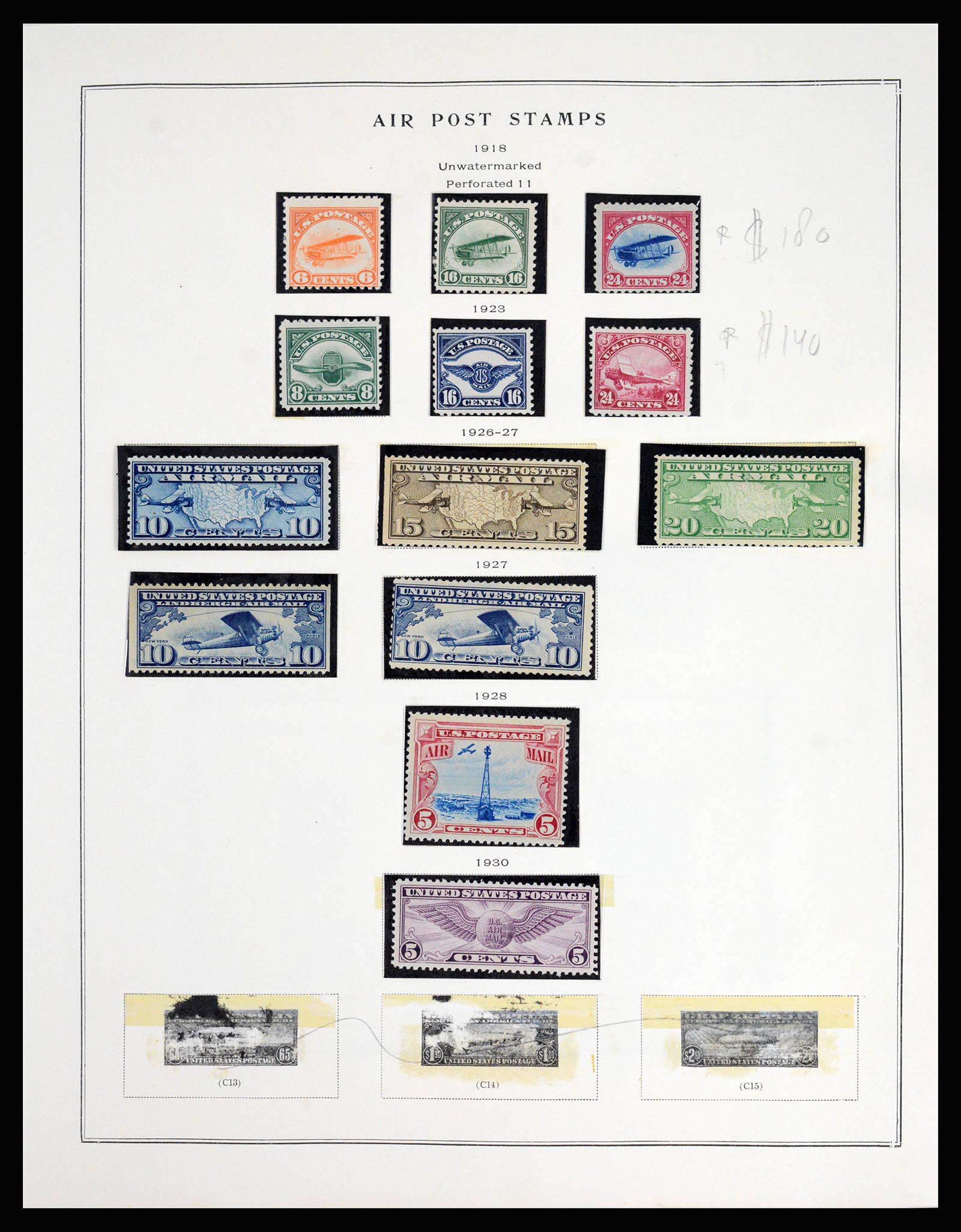 37181 132 - Postzegelverzameling 37181 USA 1861-1970.