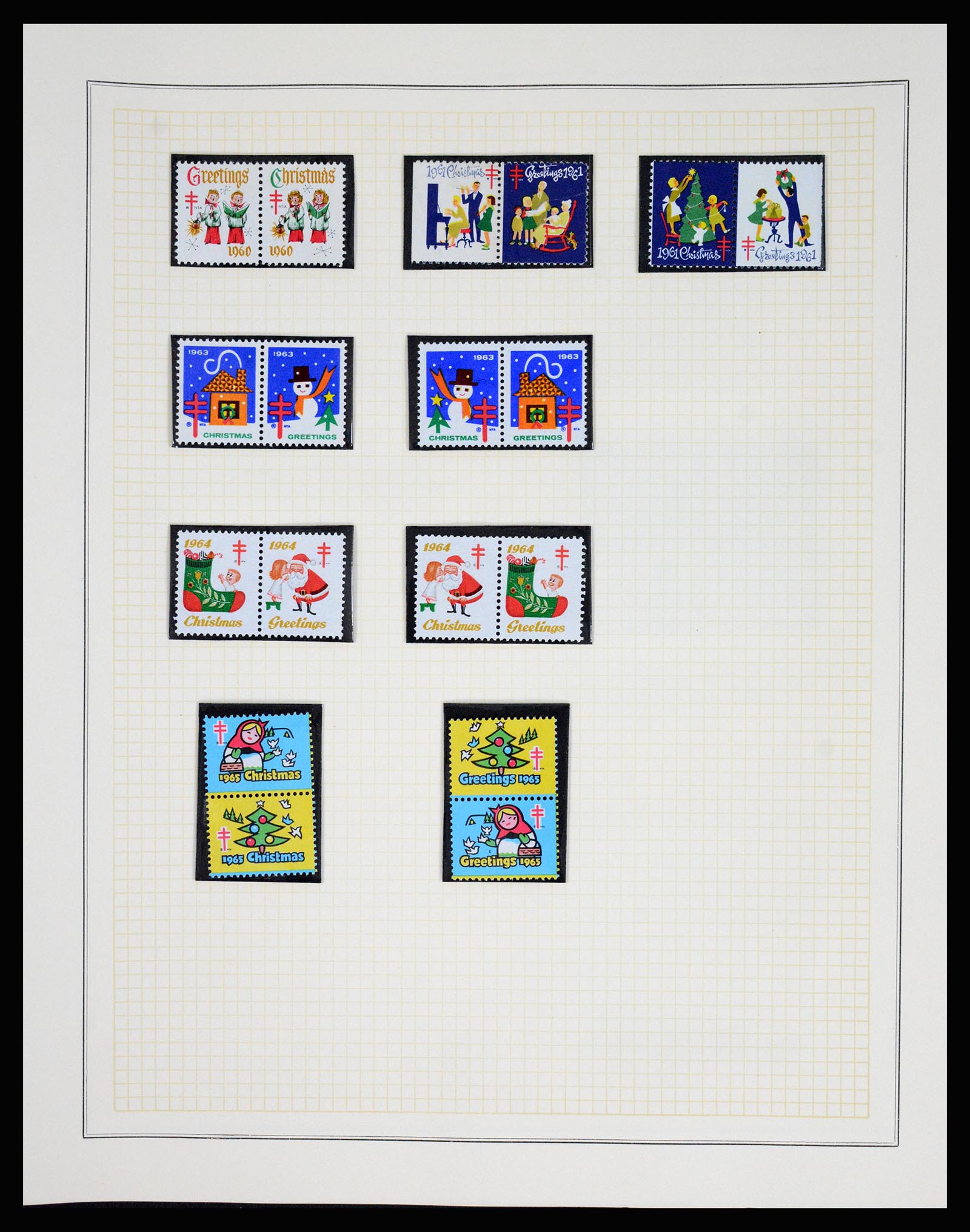 37181 202 - Postzegelverzameling 37181 USA 1861-1970.